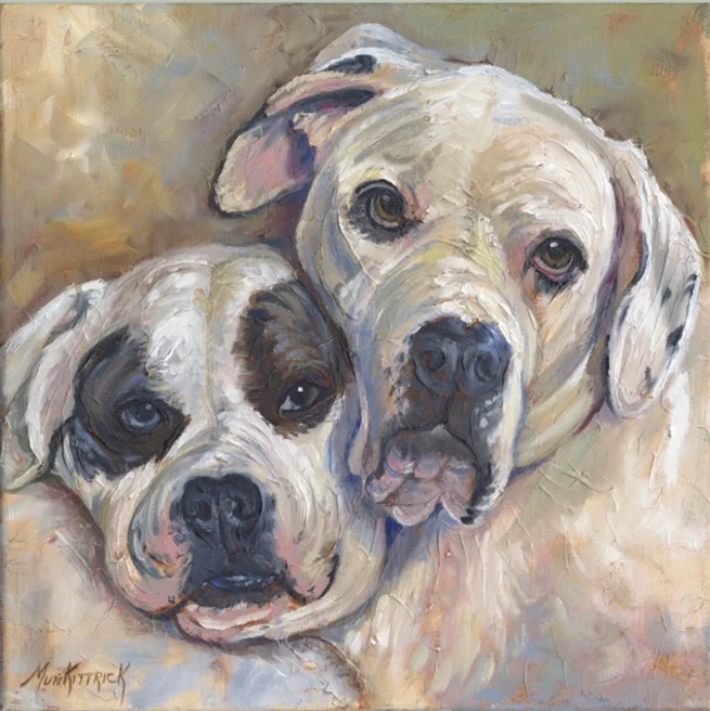 Bully Bully! 12 x 12 Oil