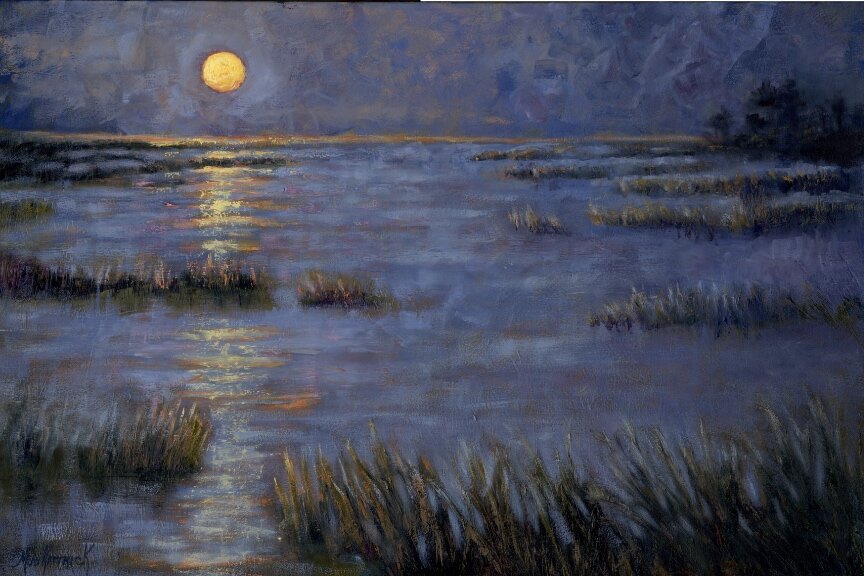   Moonlight Sonata    24x36   Oil   $2500 