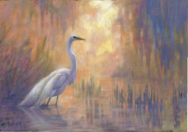   Ethereal      28x40    Oil   $3200  Available at Mystic Osprey Gallery 