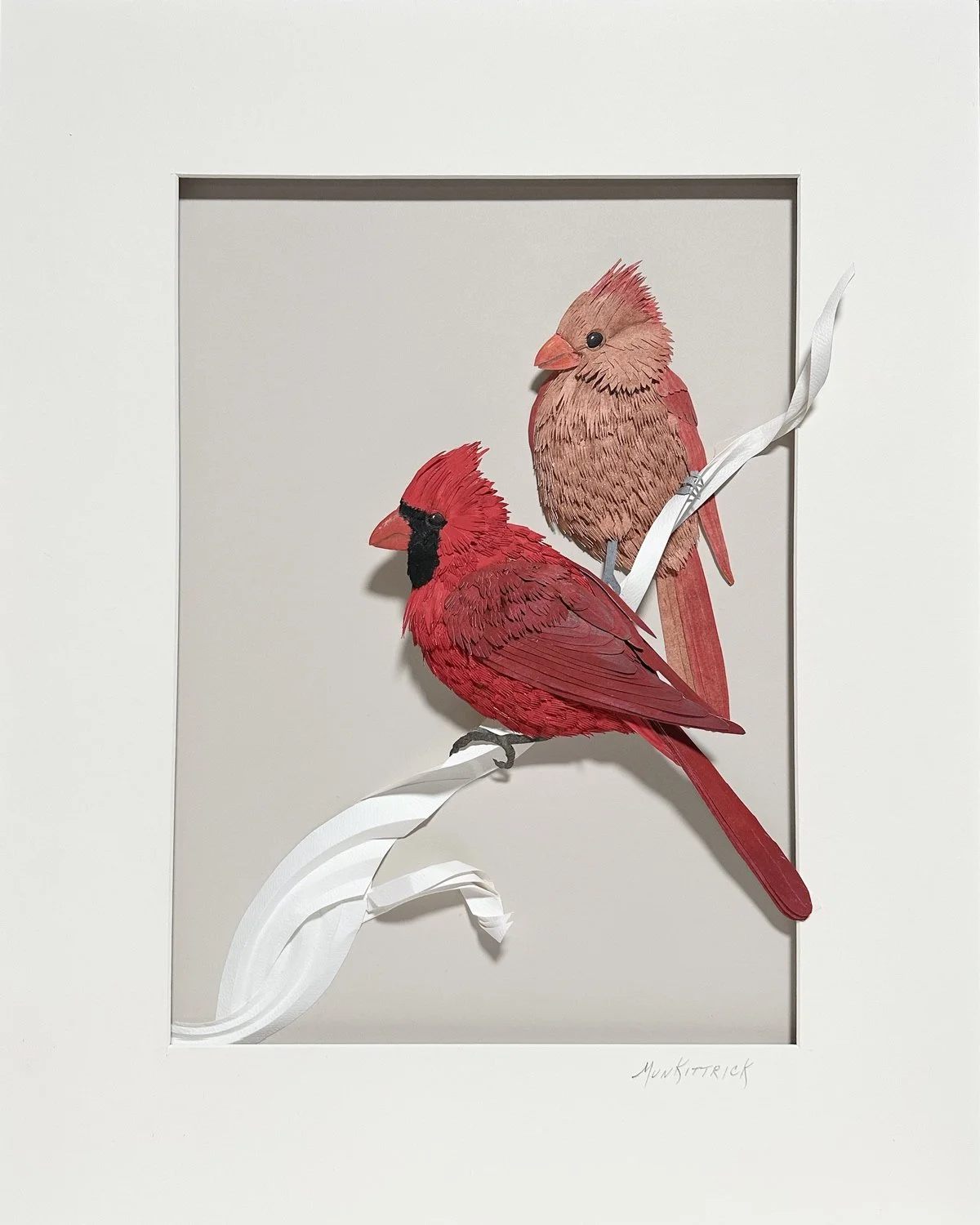   Perfect Pair     16×20  Cotton Rag &amp; Mulberry Paper  $2800 