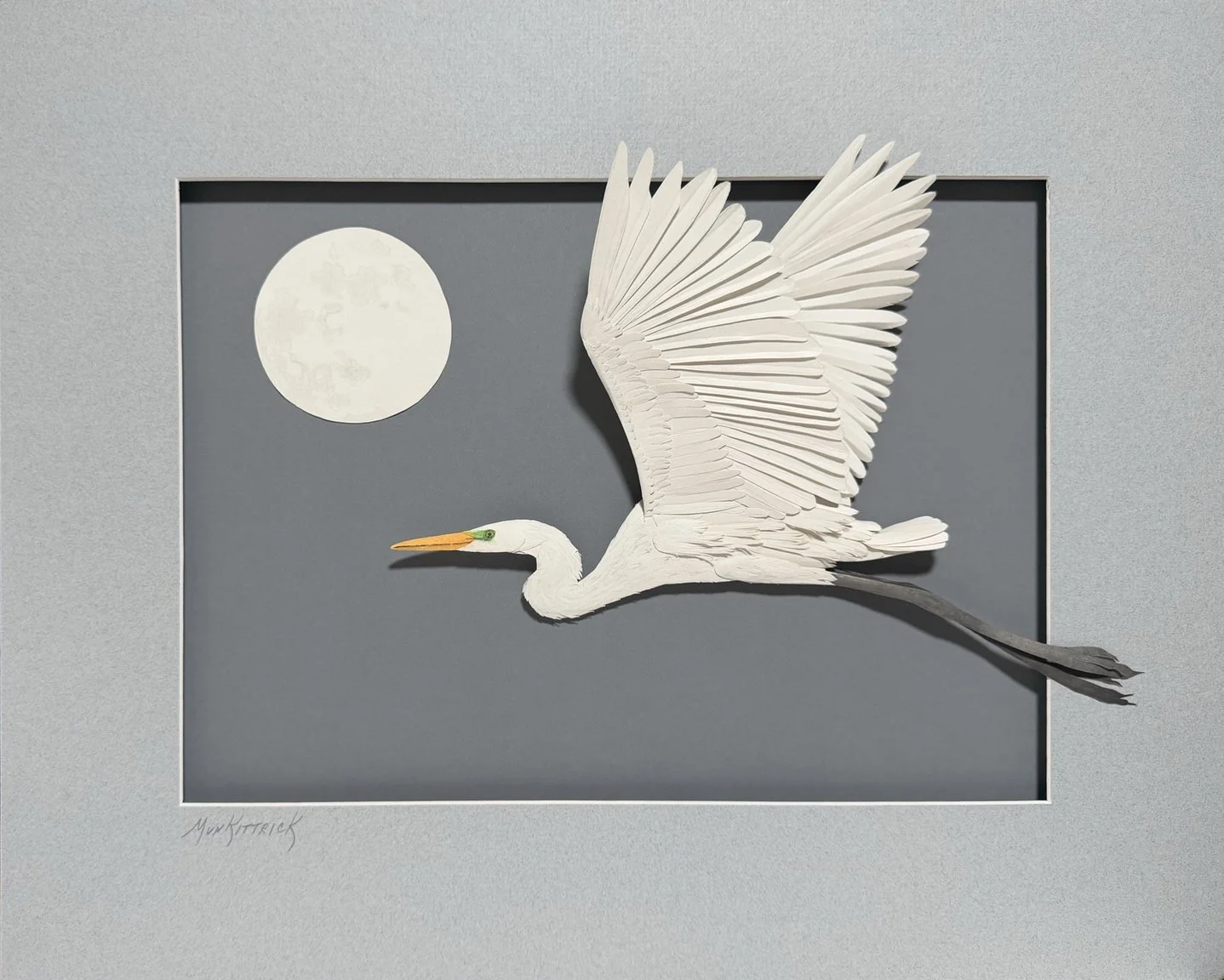   Moonlight Flight II    16×20  Cotton Rag Paper  $2500 