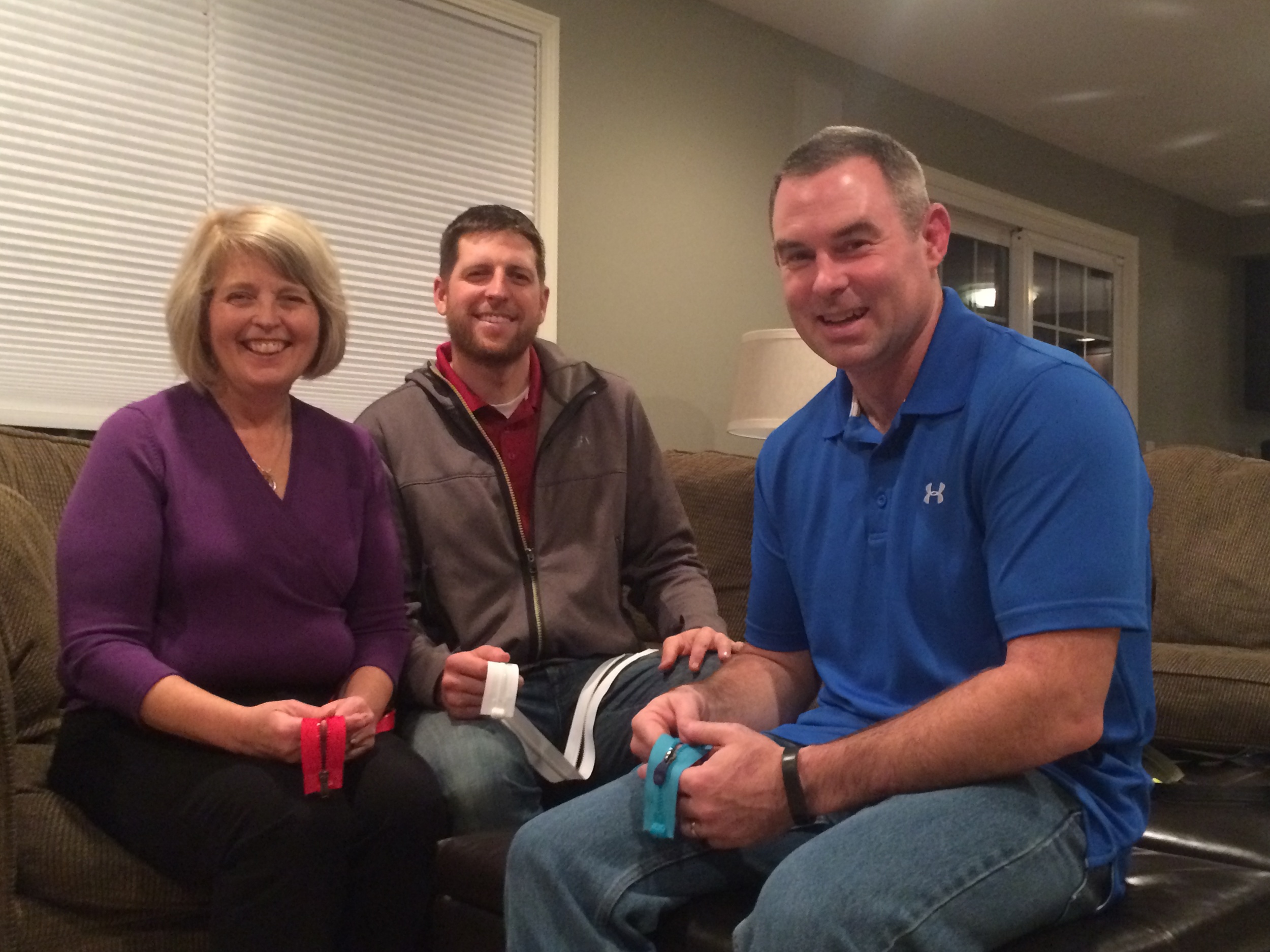 Nancy, Scott, and Dave
