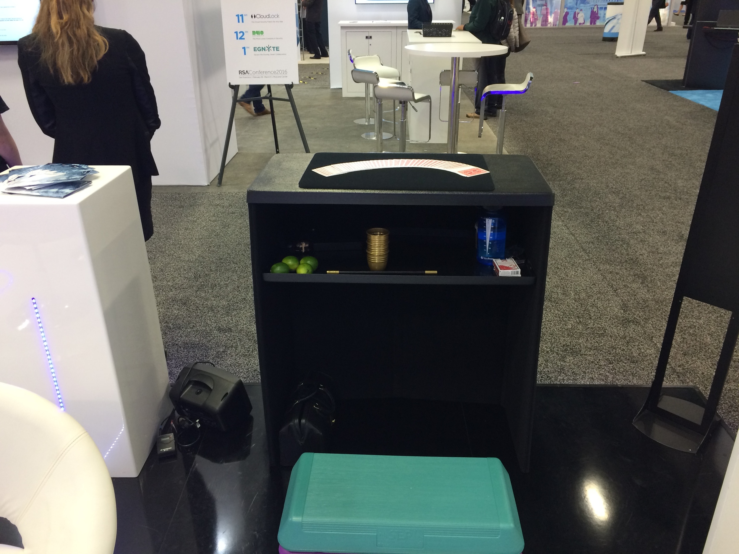 Trade Show table and step