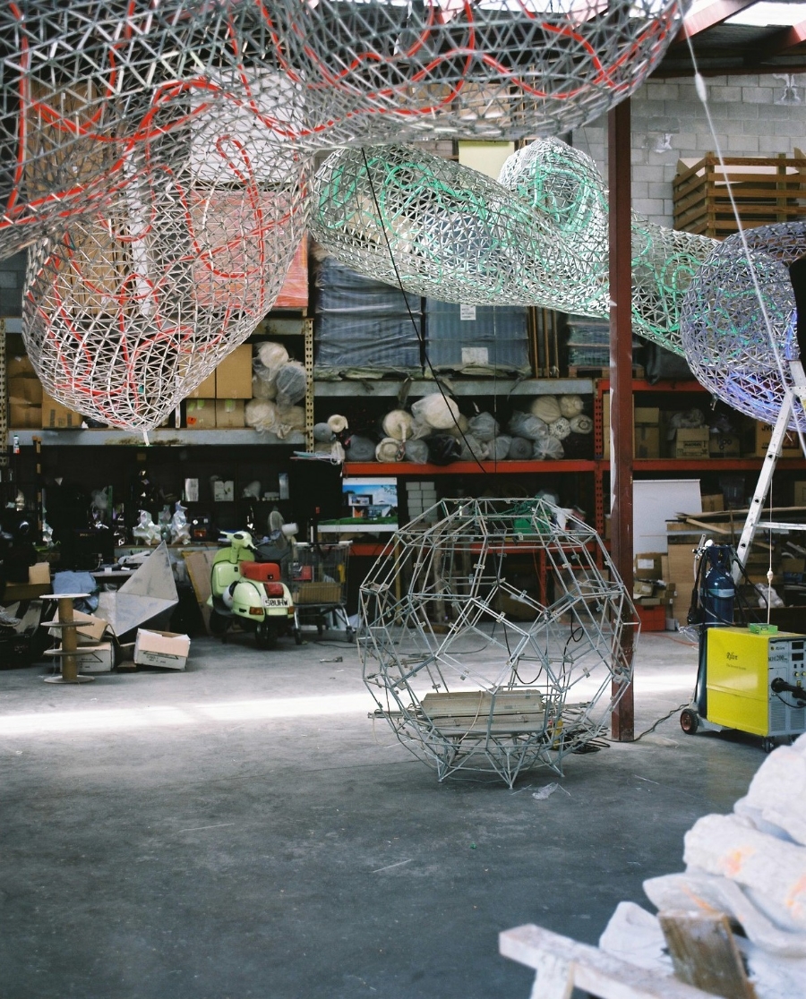   Transit Cloud  2014 (in making) Collaboration:&nbsp; S  ara Hughes &nbsp;&amp;&nbsp; Gregor Kregar  Public Art Project commissioned by Auckland Council. 