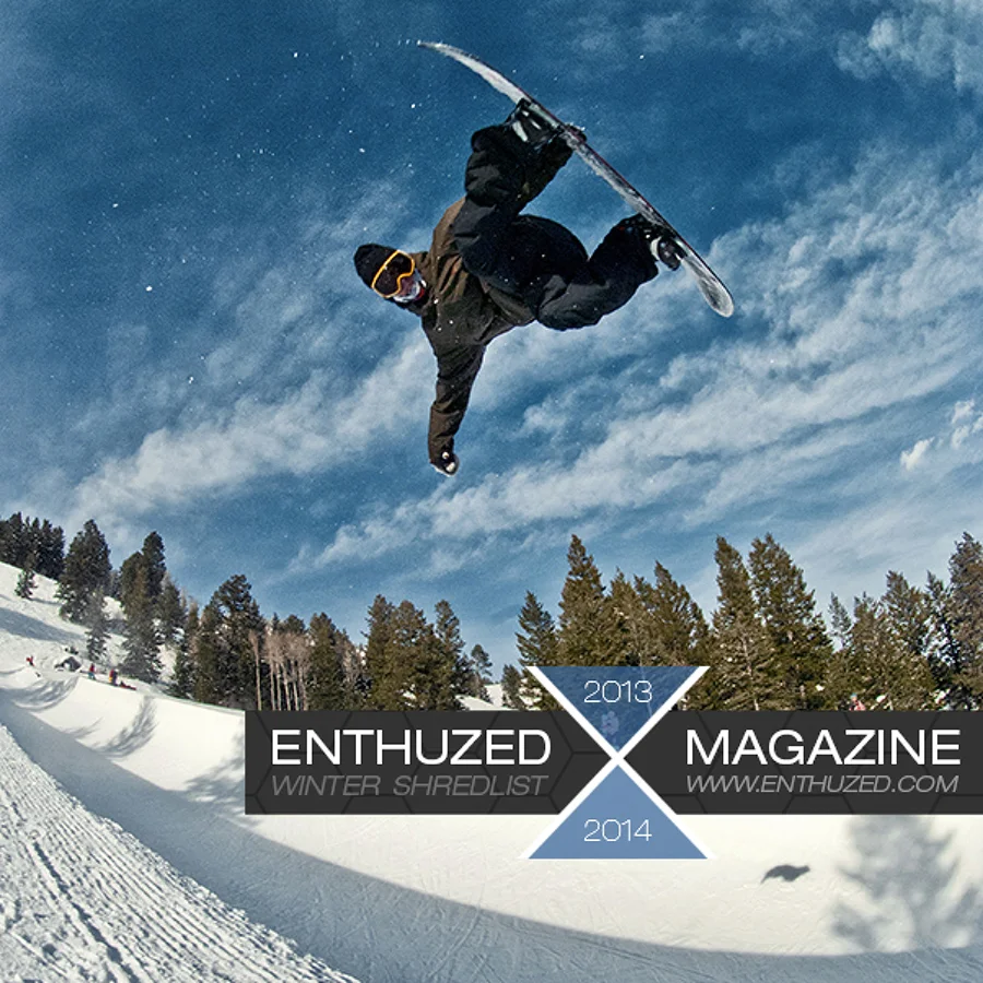 Enthuzed Magazine Winter Shredlist; Album Cover