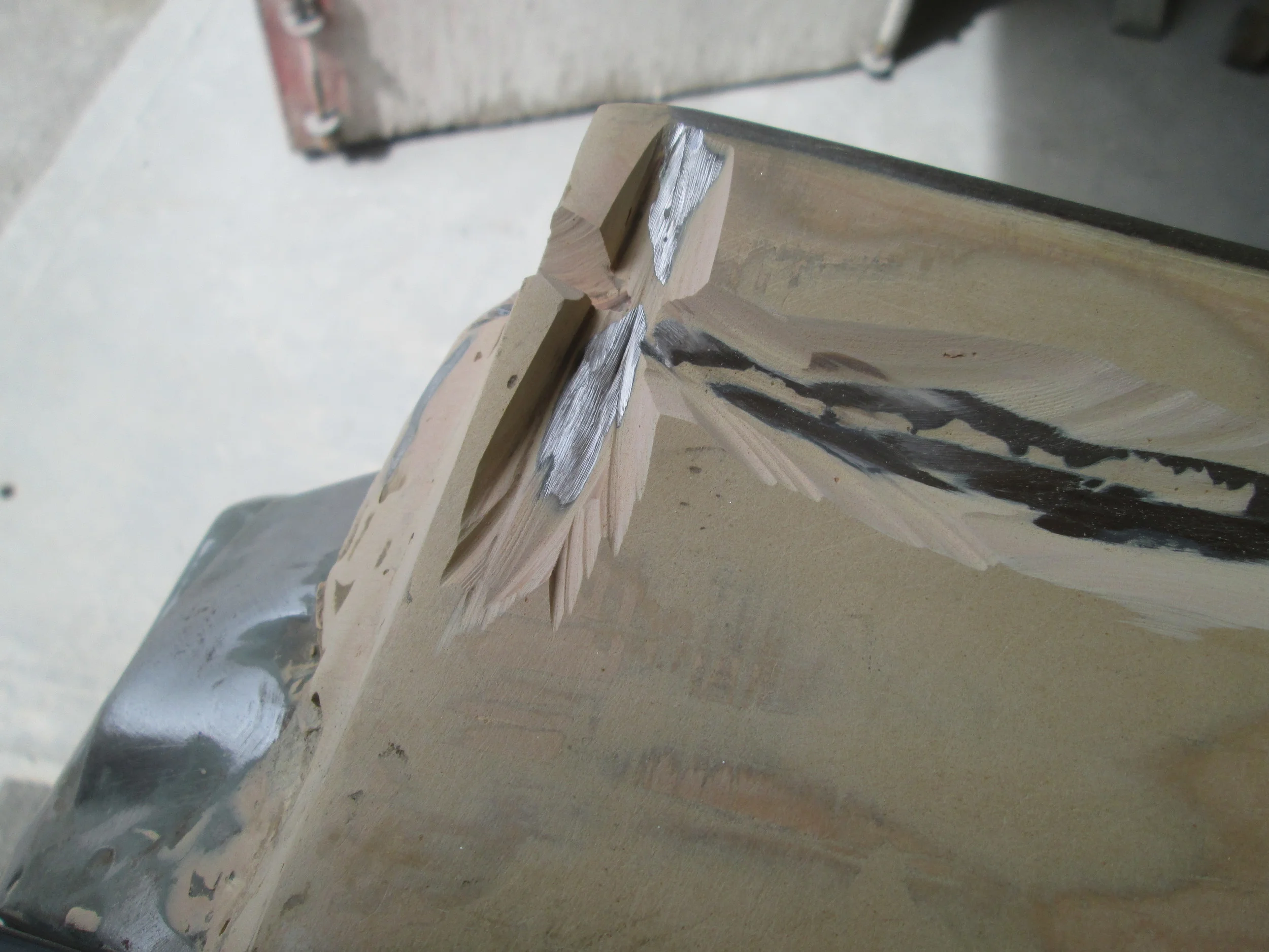 Almost an inch of bondo in some sections