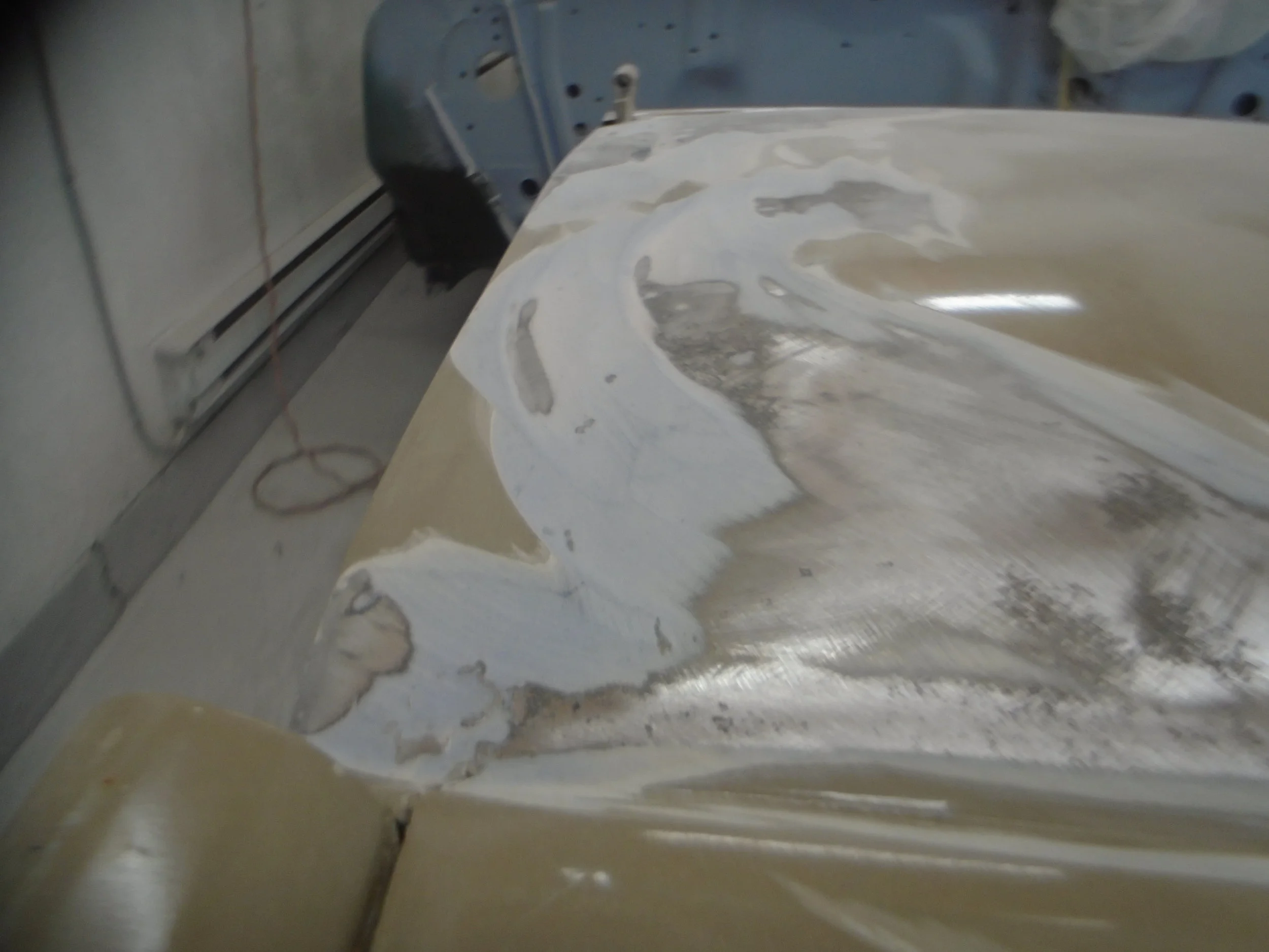  More filler than expected on the old girl... 