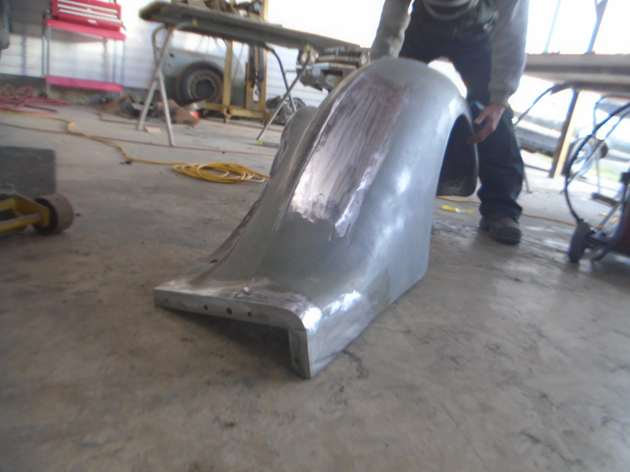  Fender repairs complete 