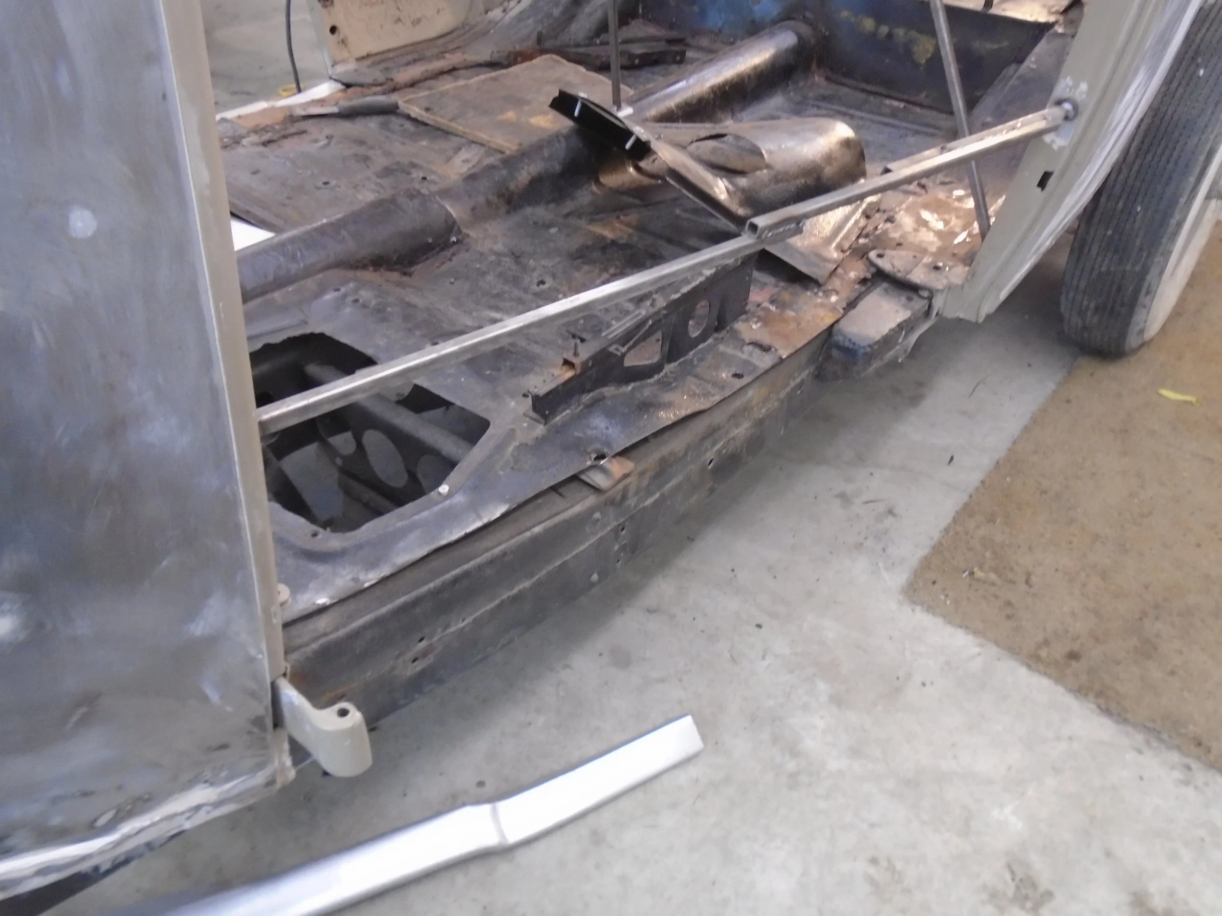  Time for rocker and floor repair 