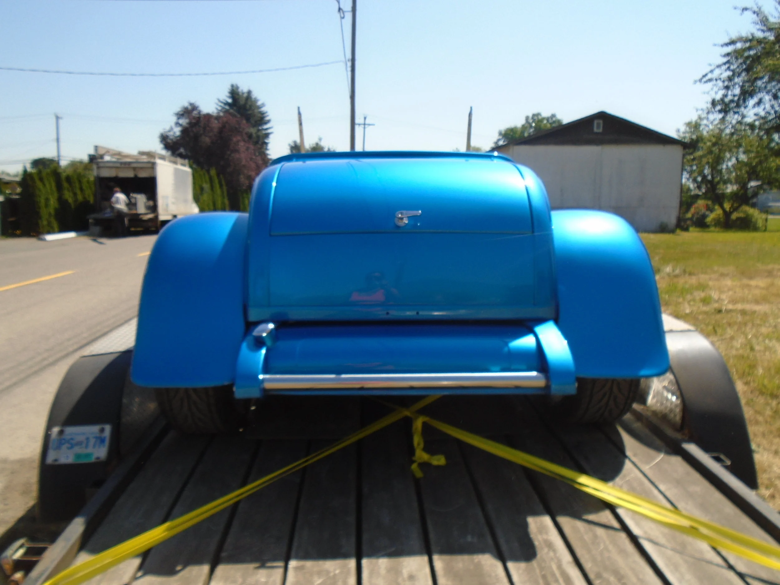  Here she is with her gas tank installed 