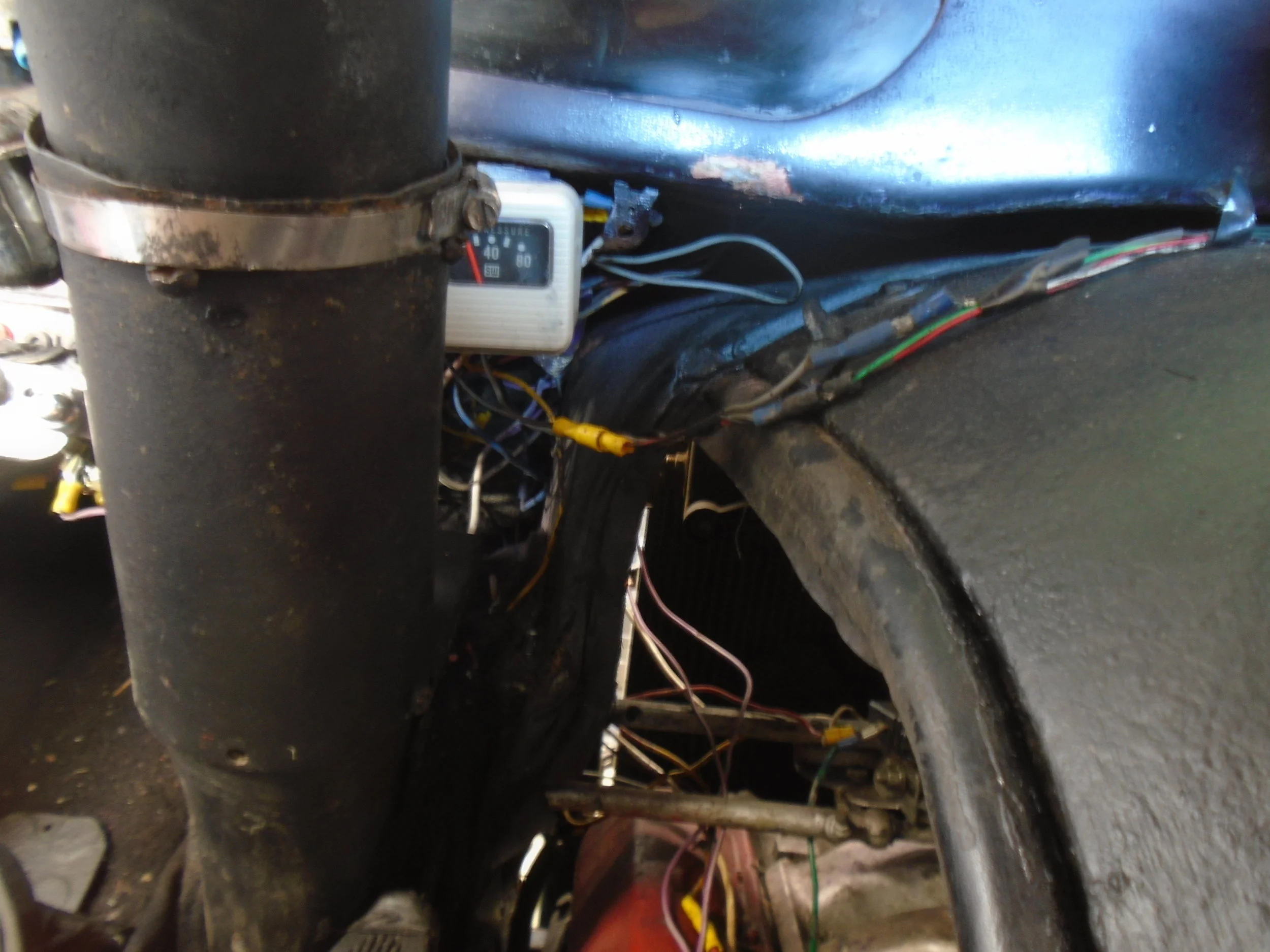  The wiring was a hot mess - it nearly made Chris (our wiring guy) cry 