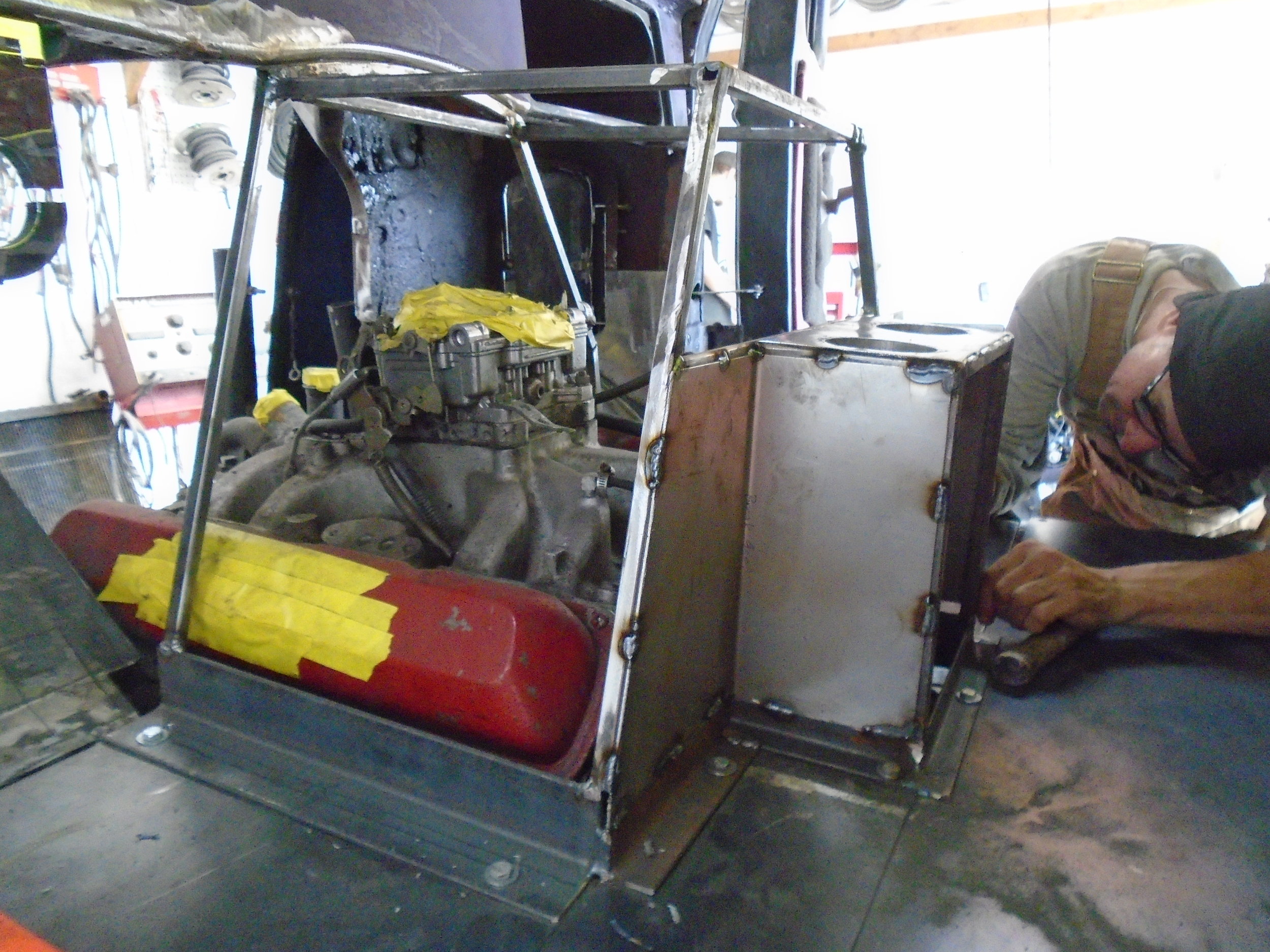  Floor panels all fabricated...now fabricating a custom removable dog house complete with cup holders 