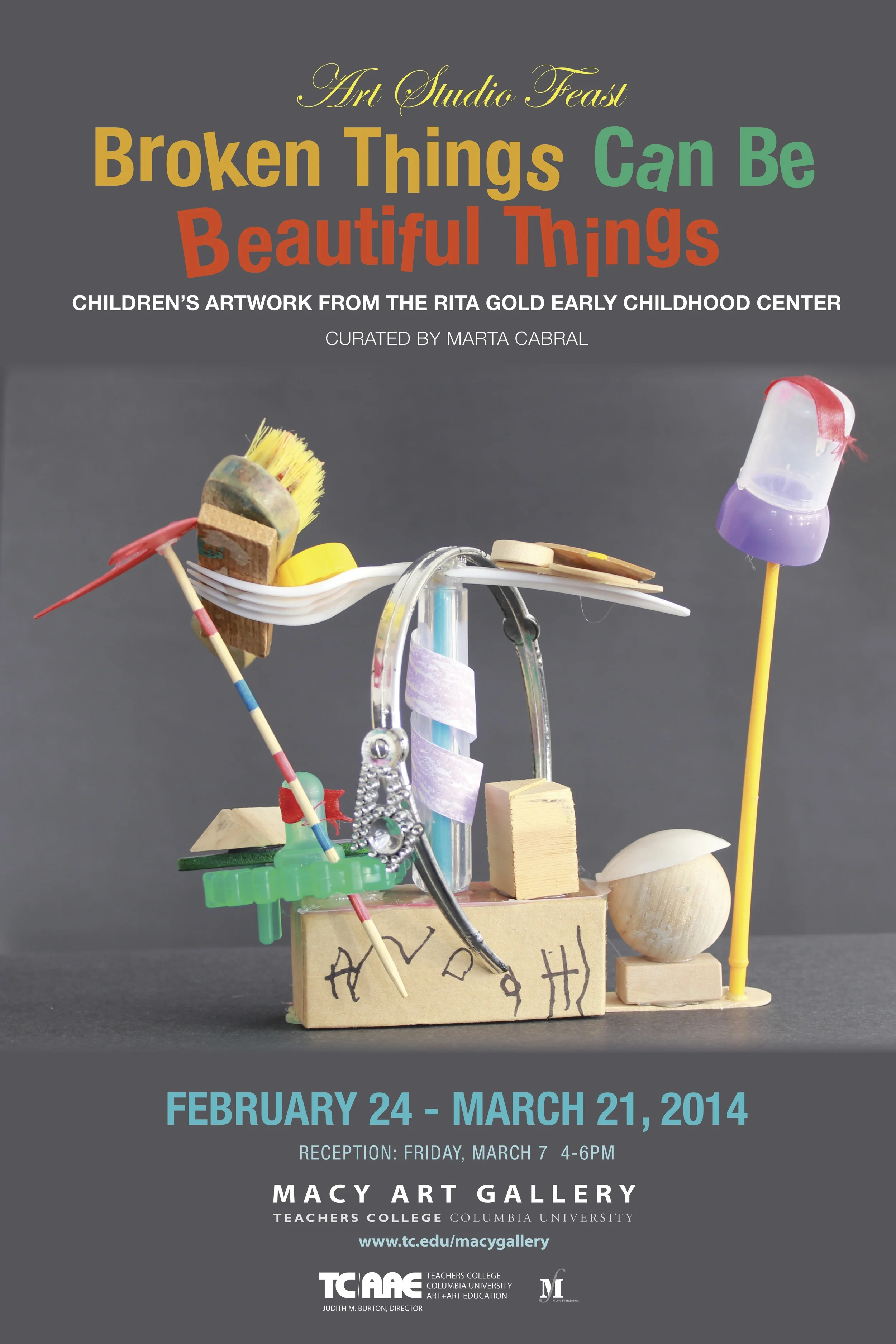Arts & Humanities: Rita Gold Center Exhibition: ‘Broken Things Can Be Beautiful Things’