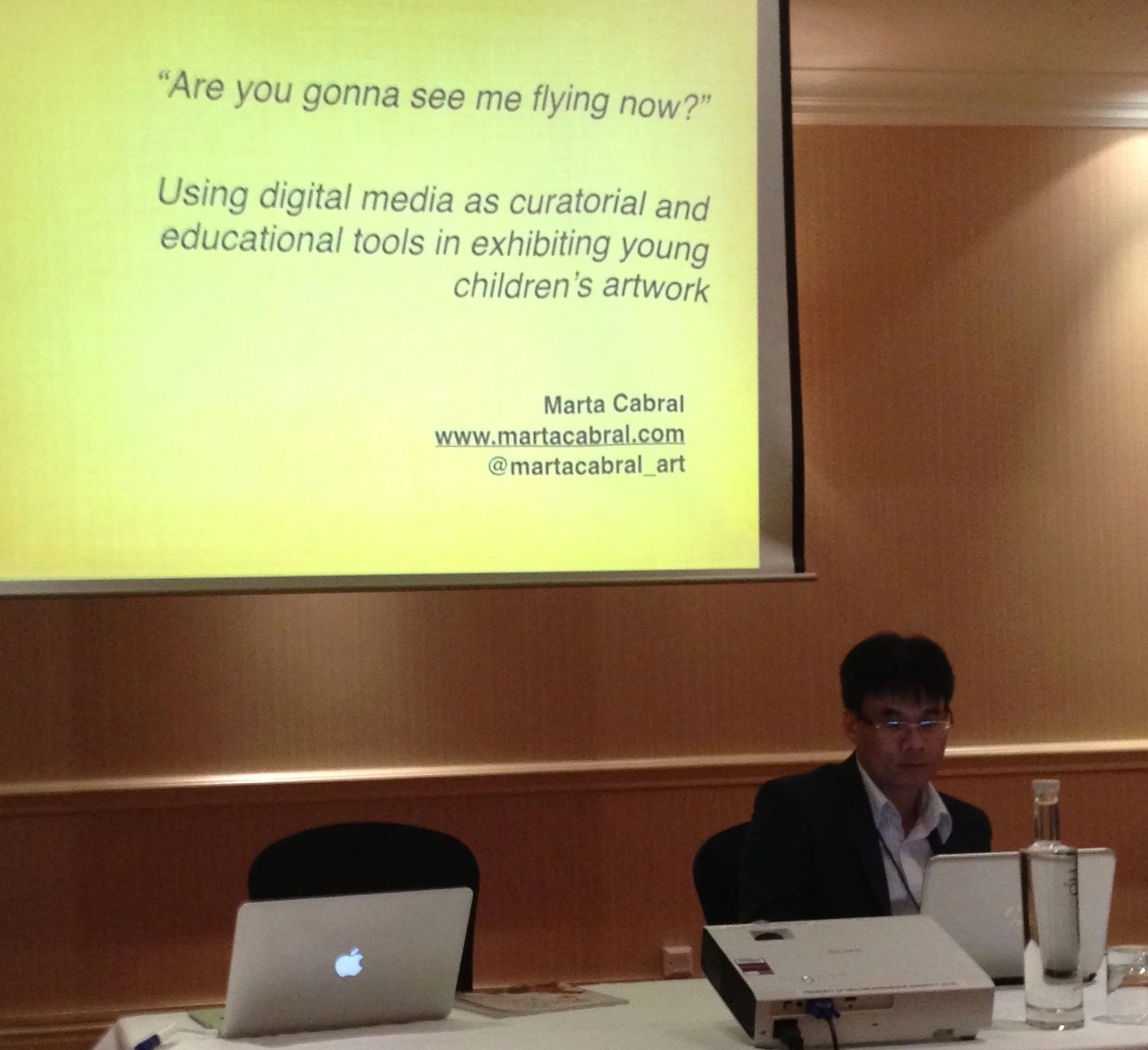 “Are you gonna see me flying now?”