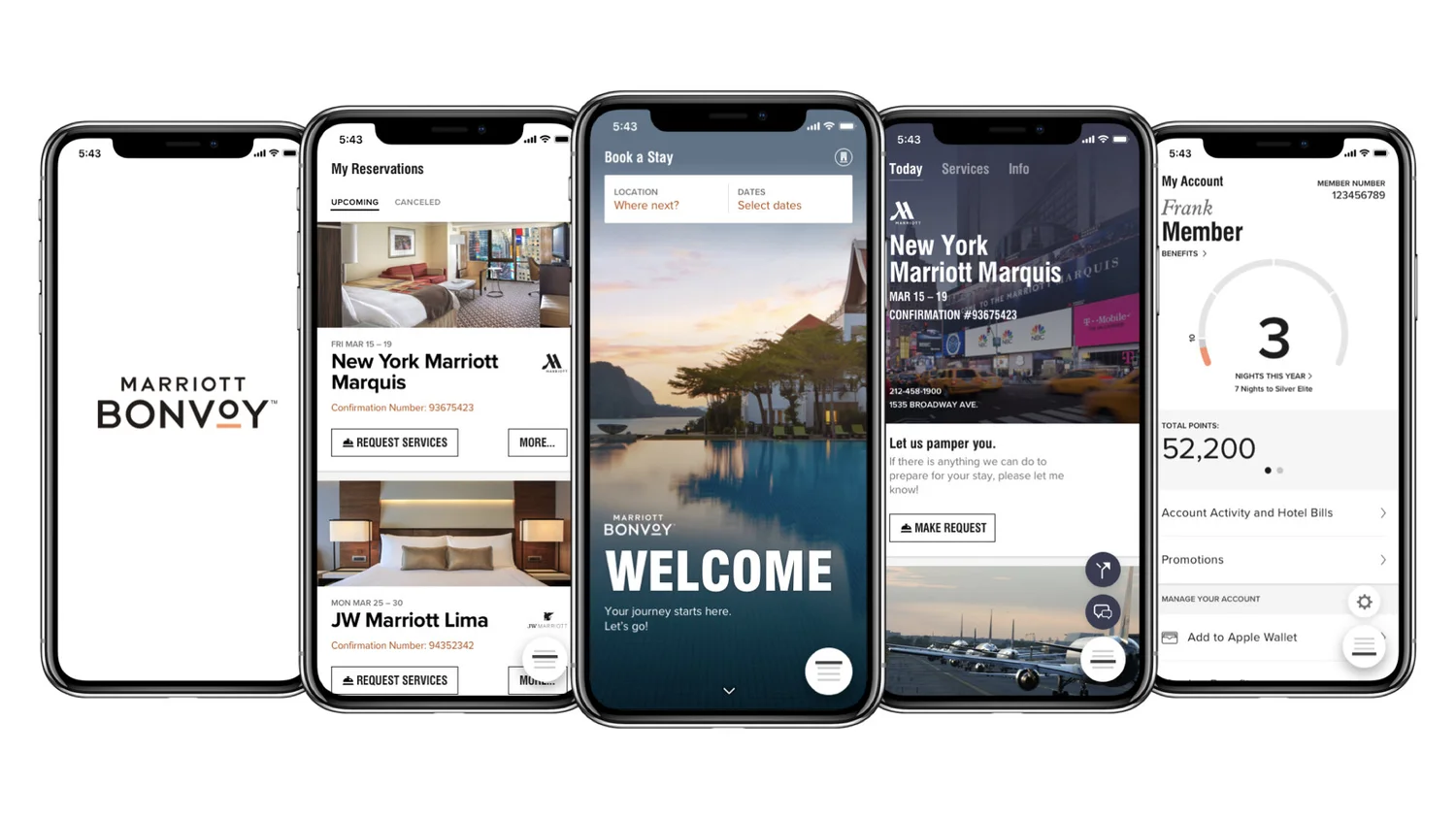 Marriott Mobile Apps — FRANK CADIC