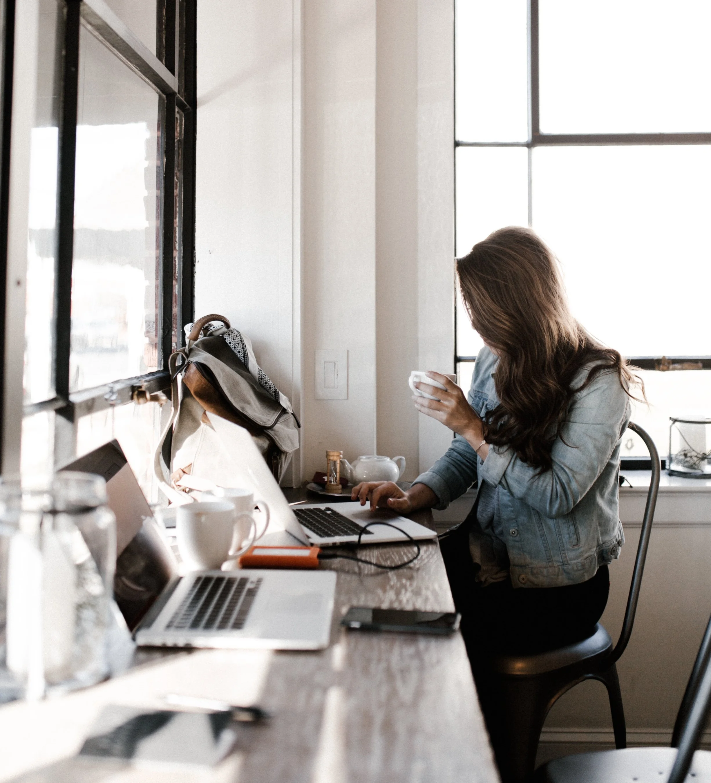My office wasn't nearly as nice. it's just a stock photo - for illustration