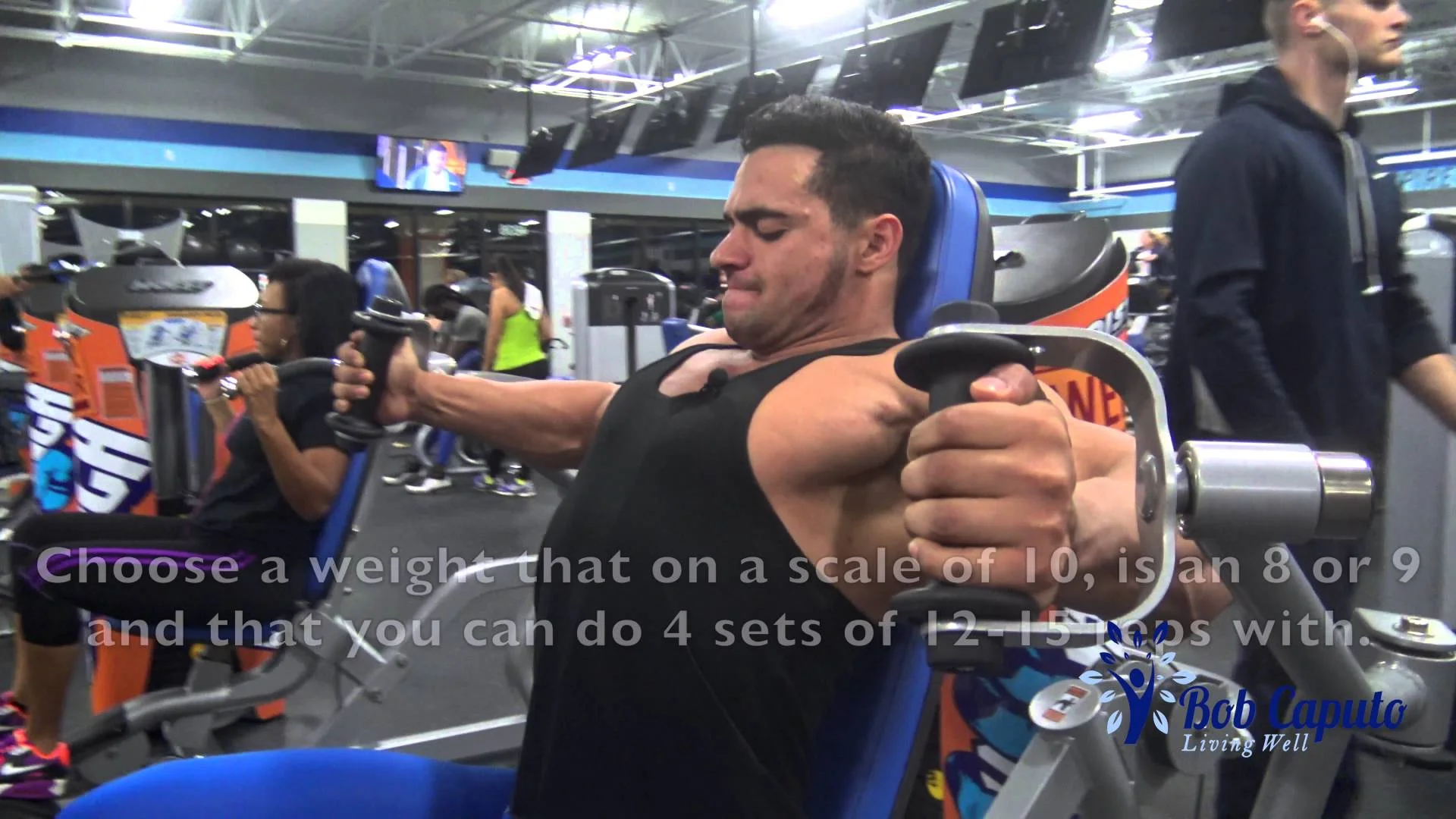 How To Do A Seated Pectoral Fly with Tom Izzo