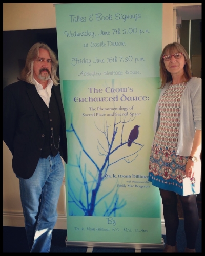with Paula, the director at the Abbeyleix Heritage Centre