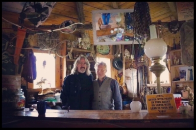 with Mick, owner of a western dude ranch in the Midlands of Ireland, County Laois