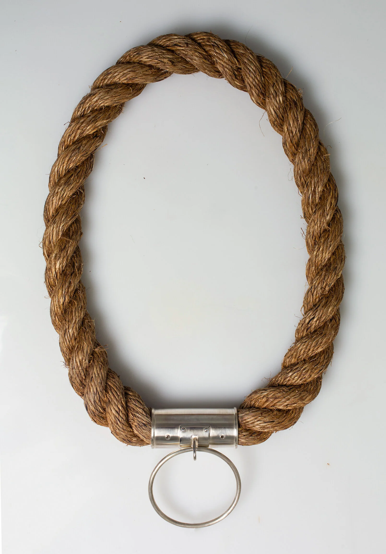  Oh / Sterling silver, rope 