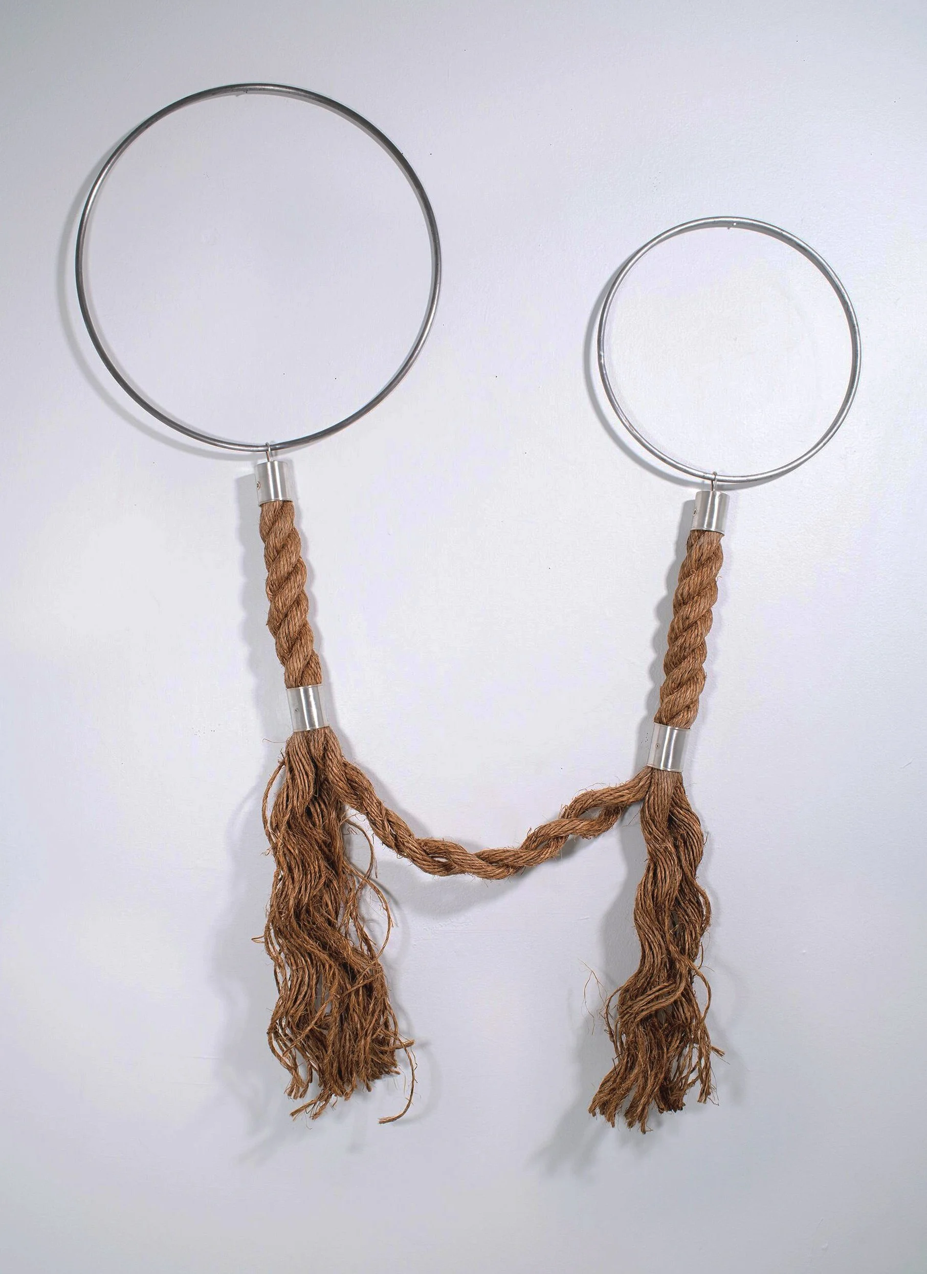  Umbriel / Sterling silver, steel, manila rope 