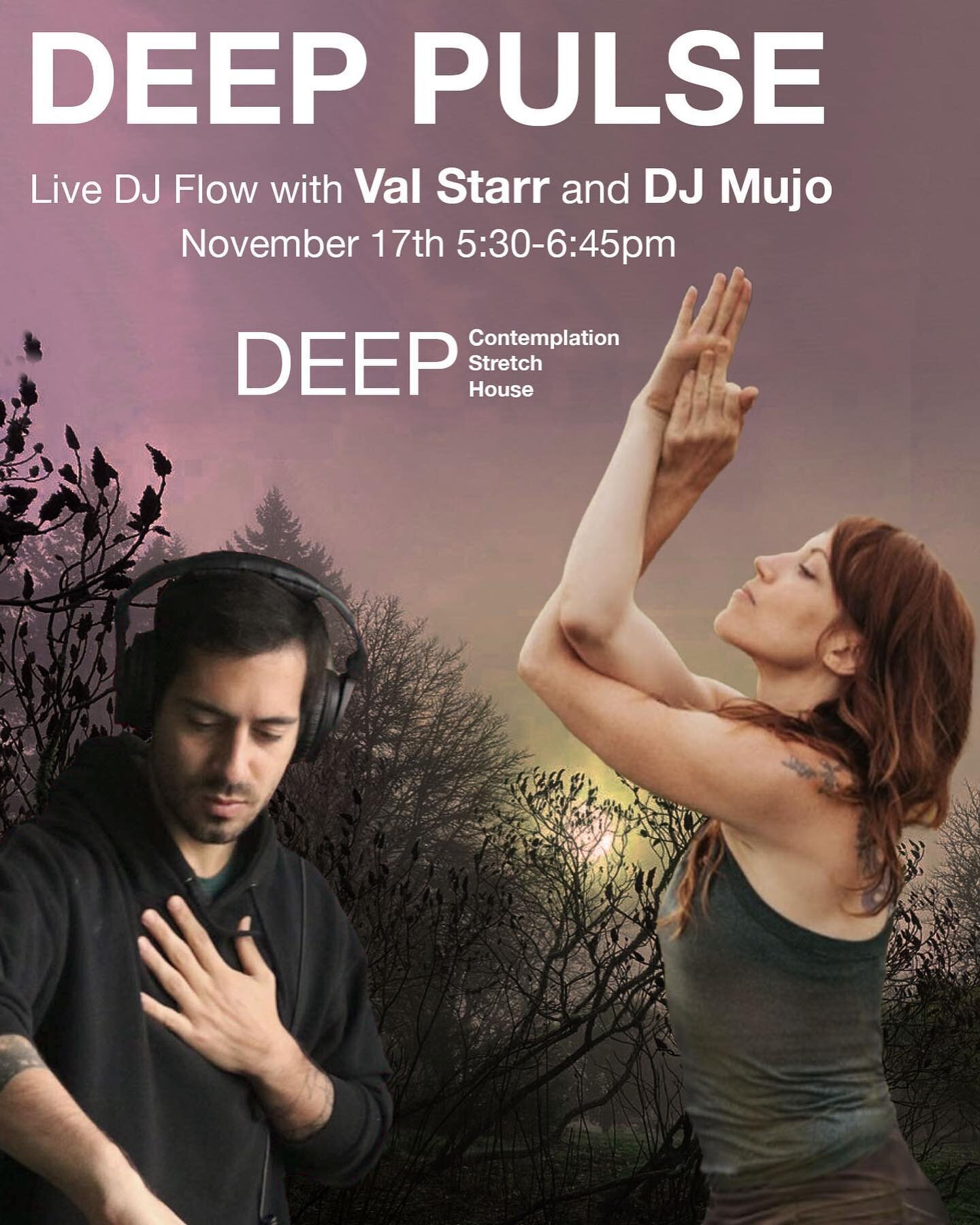 🕯️THIS FRIDAY 🕯️

DEEP PULSE =
✨Deep House
✨Deep Flow
✨Deep Contemplation 

We are birthing this into the world every third Friday at 5:30pm @modoyogaportland with live DJ sounds by MUJO! 🎵 (check out SoundCloud link @joeerichsen)

A yoga experien