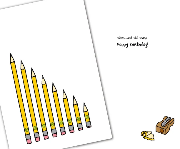 Older Sharper Birthday