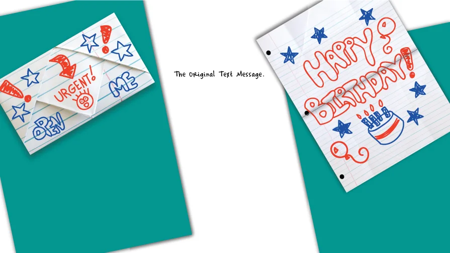 Original Text Message Birthday