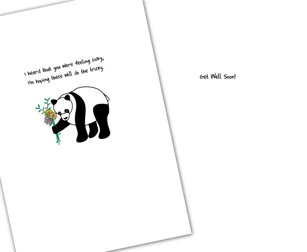 Get Well Panda