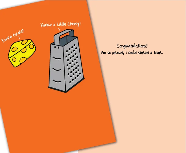 Cheese Grater Congrats