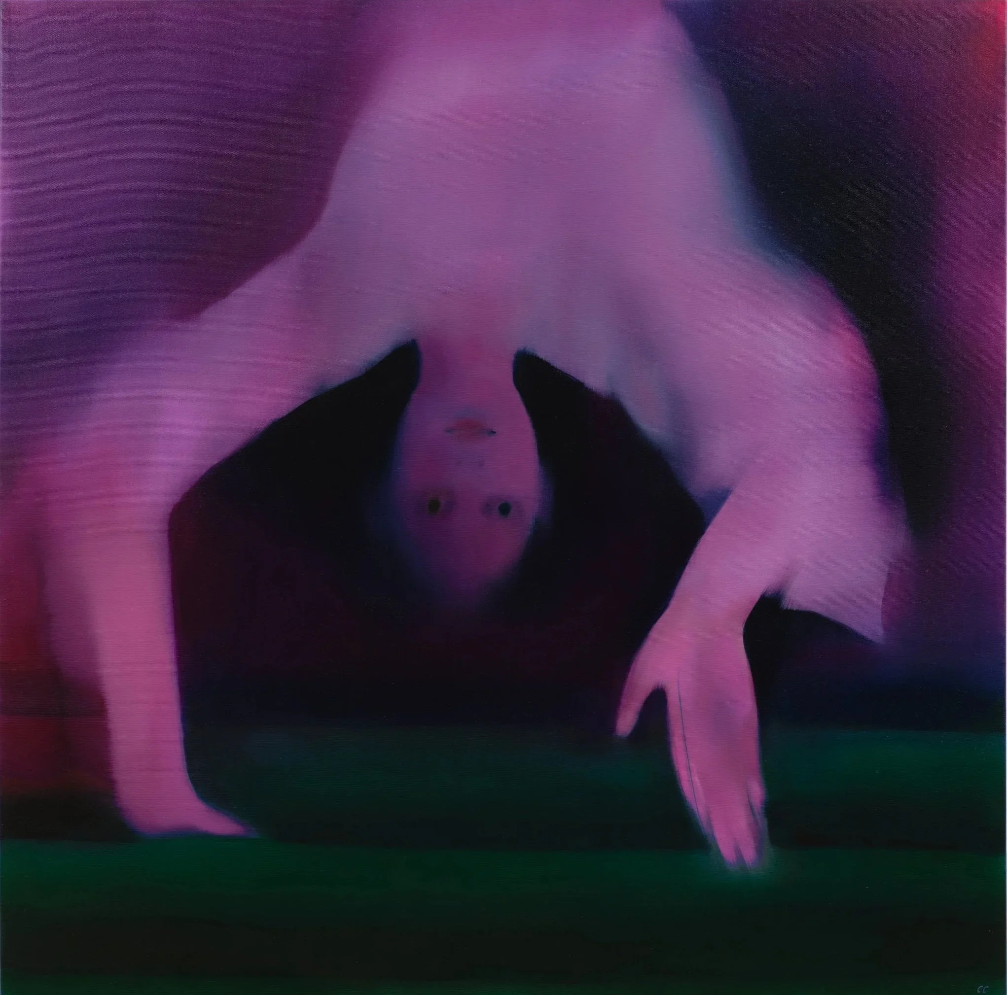 Deja Vu, 36x36", oil and acrylic on canvas