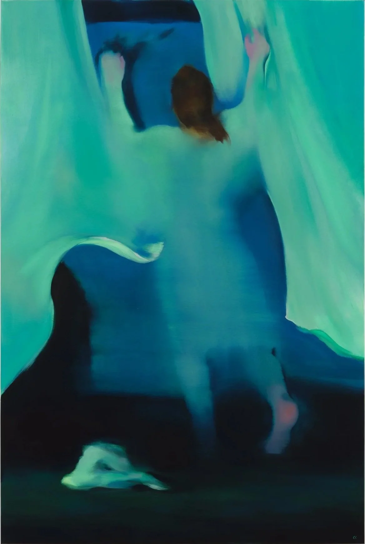 The Dance I, 60x40", oil and acrylic on canvas