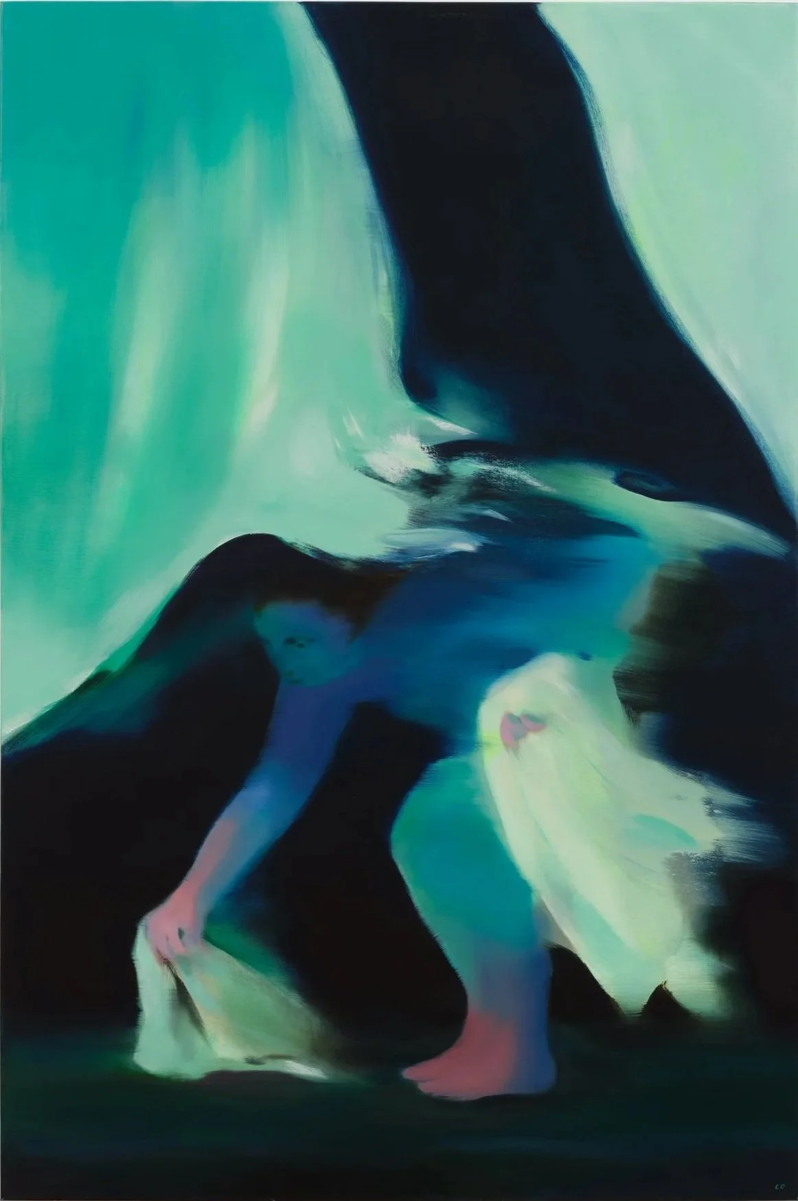 The Dance II, 60x40", oil and acrylic on canvas