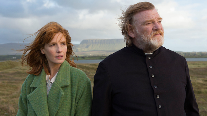Calvary Dir: John Michael McDonagh Father James Lavelle (Brendan Gleeson) is hearing confession when a bombshell hits: He will be killed at the end of the week because of abuse committed by others. As the next seven days unfold James continues his care for his community; amongst domestic violence and family issues he is beset by the unbelief of his parishioners. His daughter from a pre-ordination relationship visits after a suicide attempt. All the while the spectre of Calvary looms. As you might have discerned this is not a cheery film. It is, however, funny in a very black way. Throughout his travails, Fr. James keeps his sense of humour amidst a streak of world-weary exasperation. But make no mistake, this is a dark film that will be hard going for some. Moments of optimism arise and thankfully they are bright indeed, especially in contrast. Fortunately there is more to this than bleakness. McDonagh’s previous movie with Gleeson, The Guard was a fish-out-of-water tale and in a sense this is too: a priest with a realistic faith attacked on all sides by the abrasive doubt of others. A strong supporting cast features Chris O’Dowd ( The Sapphires ), Aiden Gillen ( Game of Thrones ), Domhnall Gleeson ( It’s About Time ), Dylan Moran ( Black Books ) and Kelly Reilly ( Flight ). Each contributes immensely to create more than the sum of their parts. In the end this is all about self-sacrifice and vocation: to what extent does one equal the other? Whilst the final moment might be slightly over-egged, the parallels with Holy Week and the inexorable lurch towards Golgotha are clear. As such it is a film that stays with you. It might not be for everyone, but for those who choose to take the trek to Calvary, it will never be forgotten. This film is in limited release. Watch for it soon on DVD or through on-line sources like i-tunes etc.