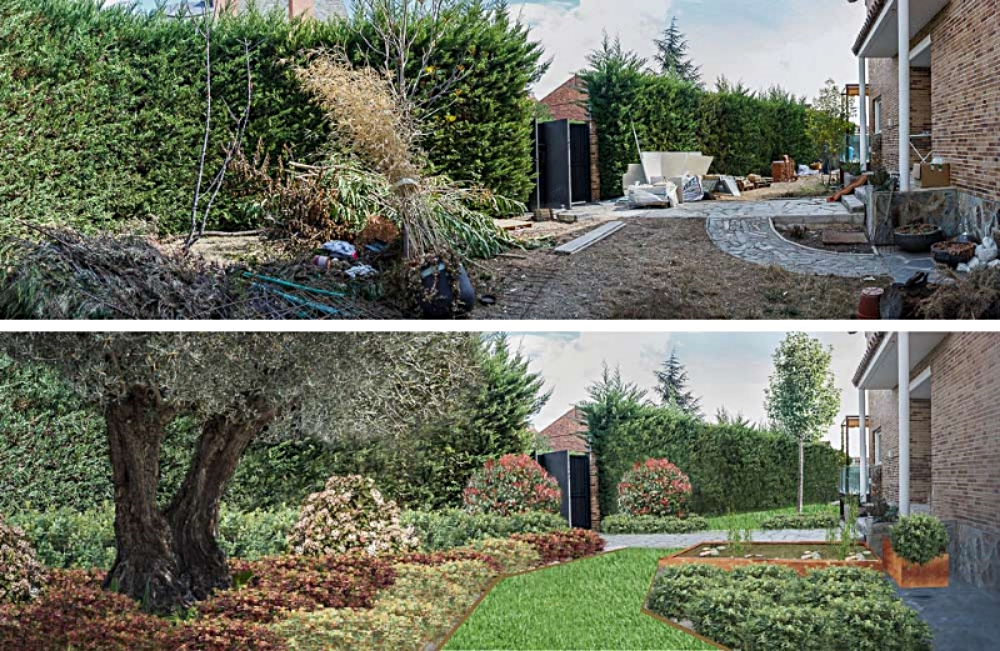 Compruebe como puede quedar su Jardín