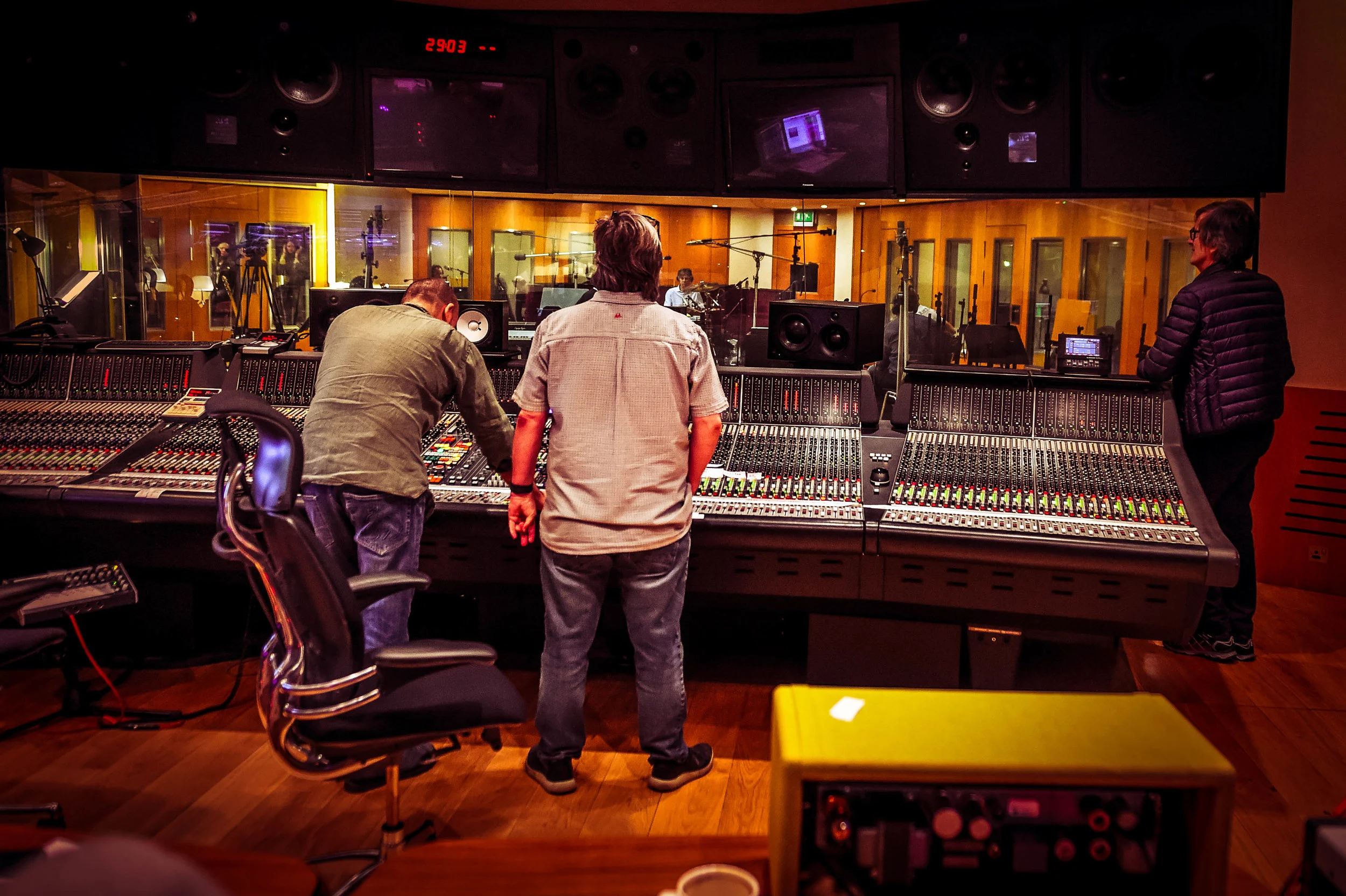 The control room.. 