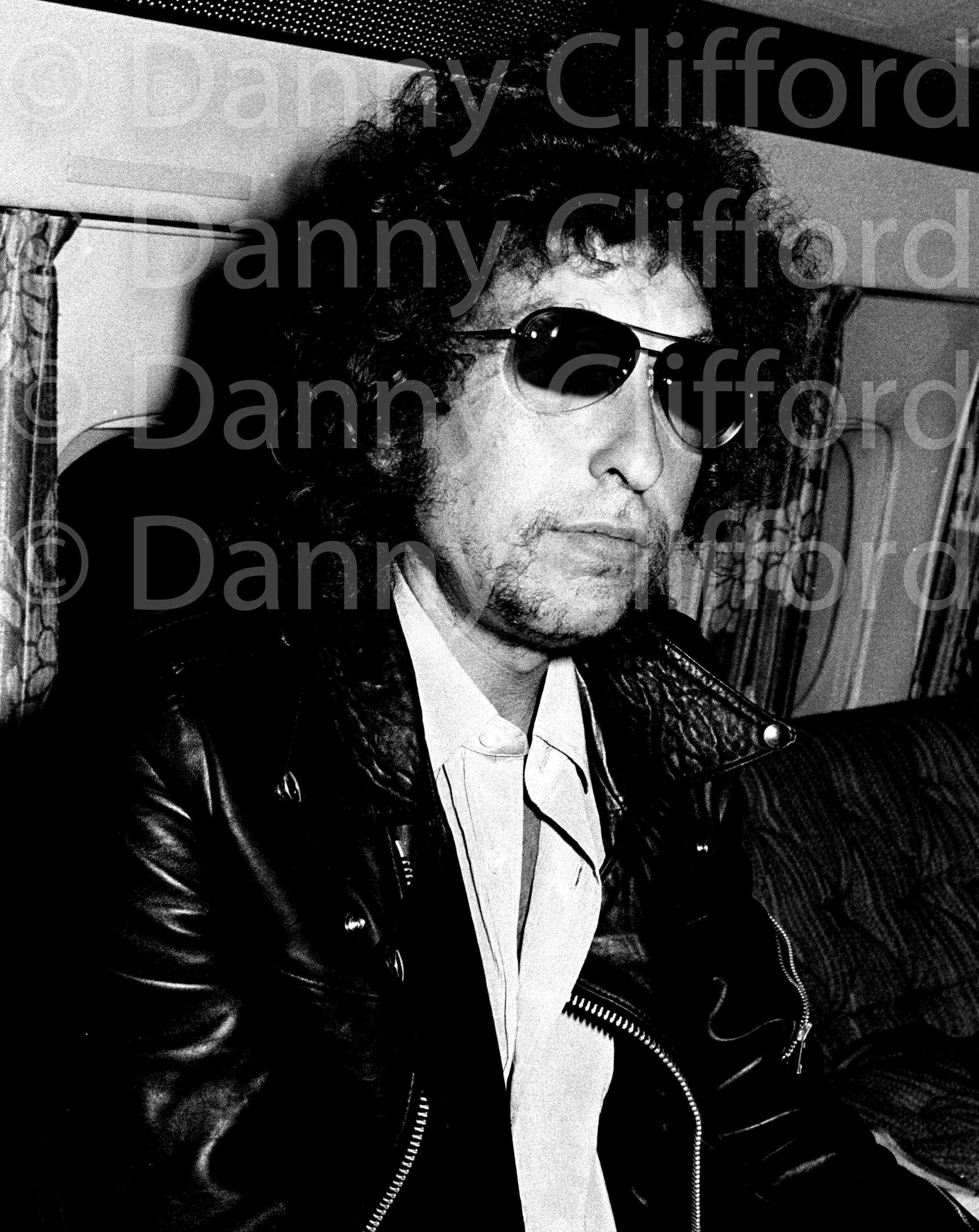 Bob Dylan relaxing on my first flight.