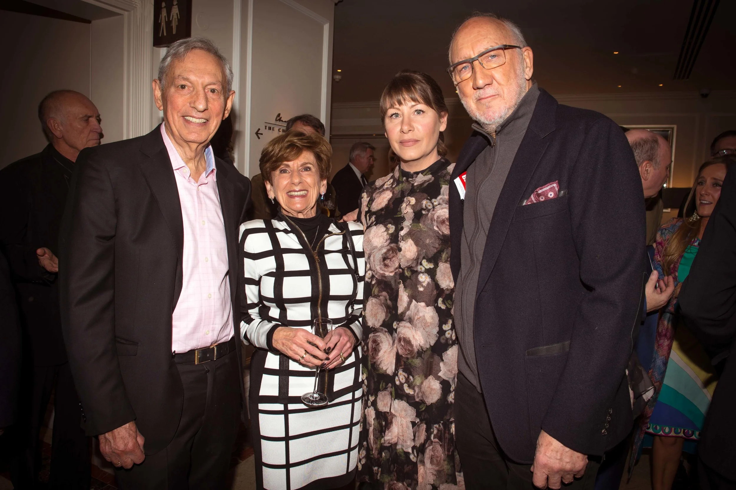 Dr Adrian Whiteson, Mirna Whiteson, Rachel Fuller, Pete Townshend