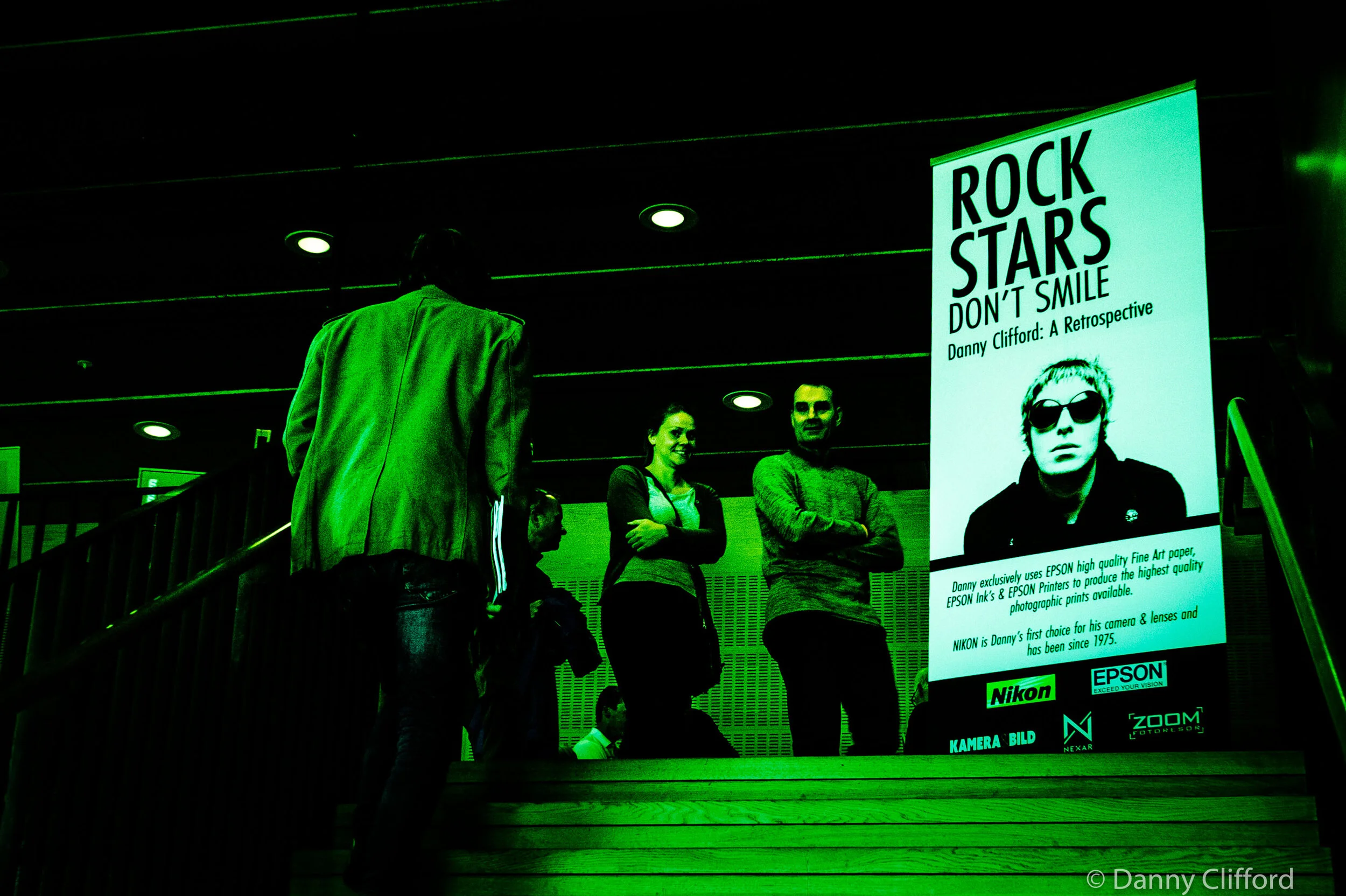 The entrance to my exhibition in Gothenburg