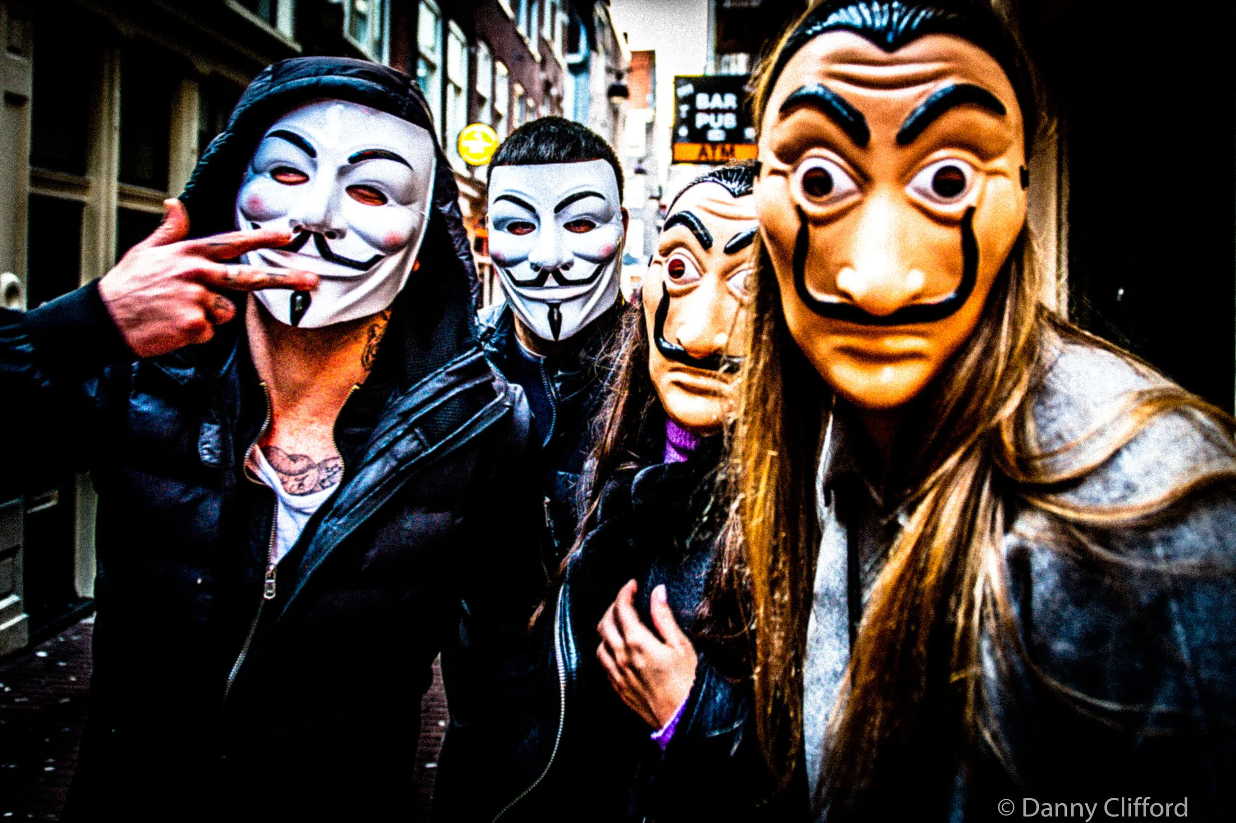 Fun on the streets of Amsterdam…