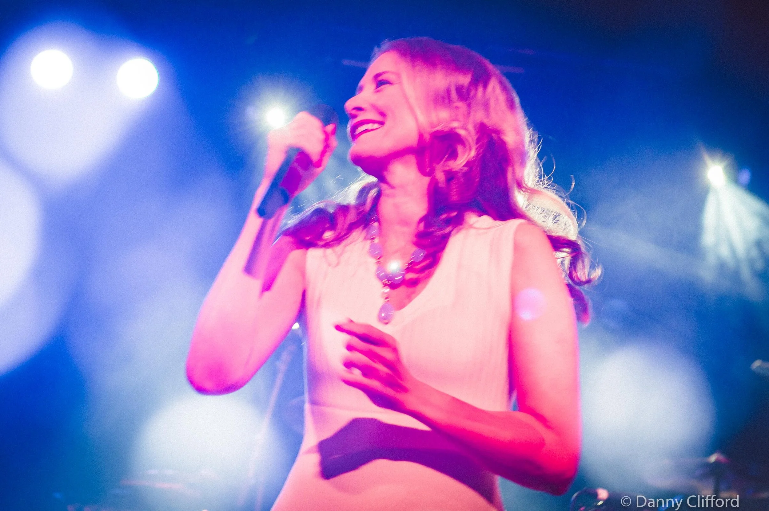 Miel performing last night at the new P&amp; J Live Arena in Aberdeen, Scotland