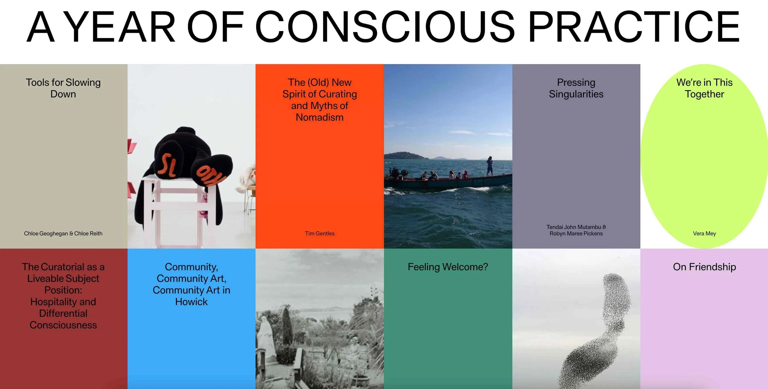 A Year of Conscious Practice