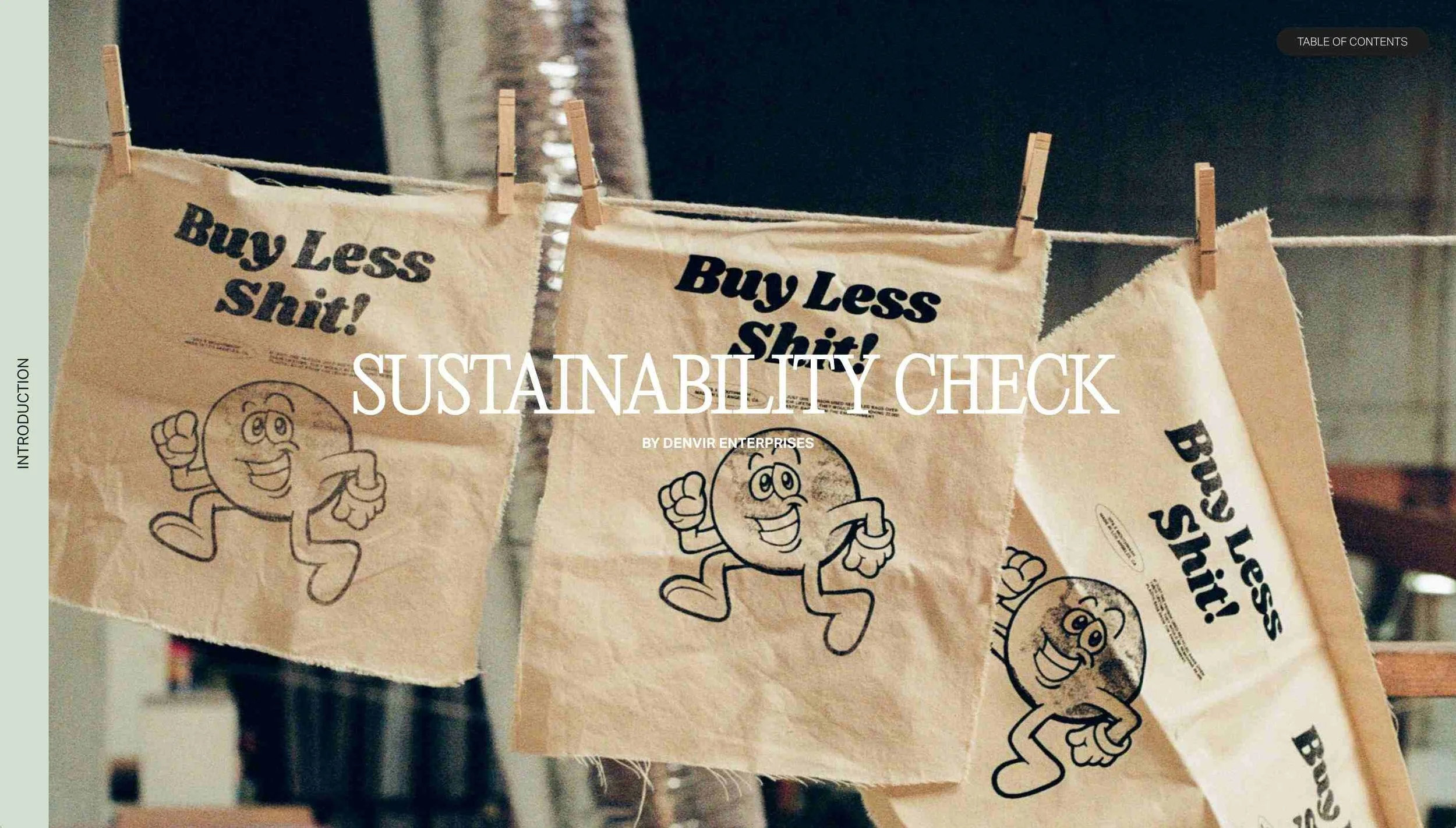 Sustainability Check