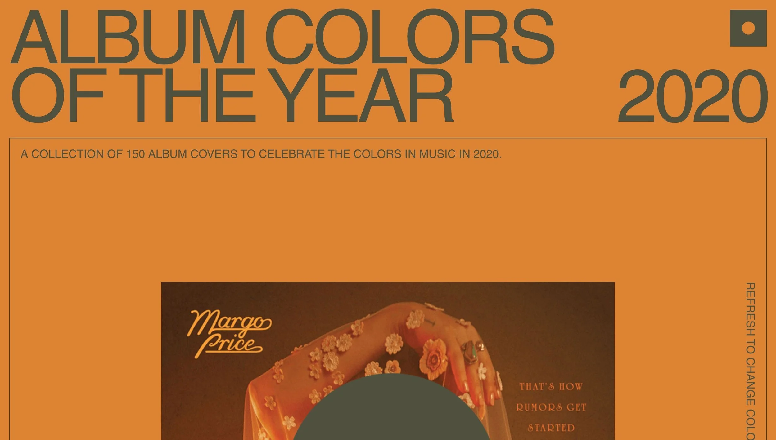 Album Colors of the Year