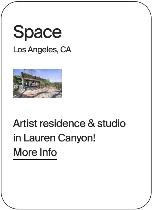SPACE Los Angeles Artist Residence And Studio For Sale