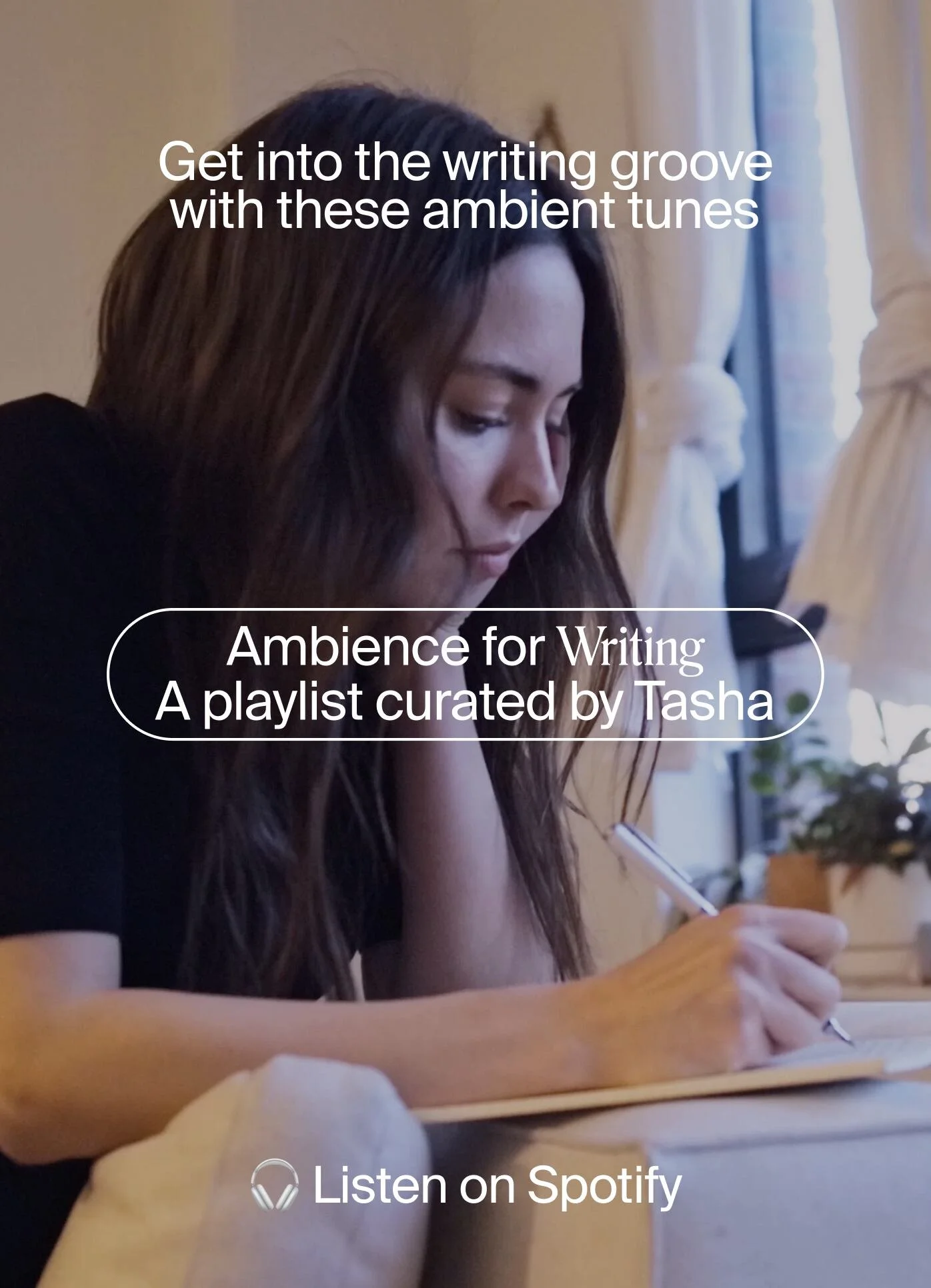 Spotify Playlist: Ambiance For Writing