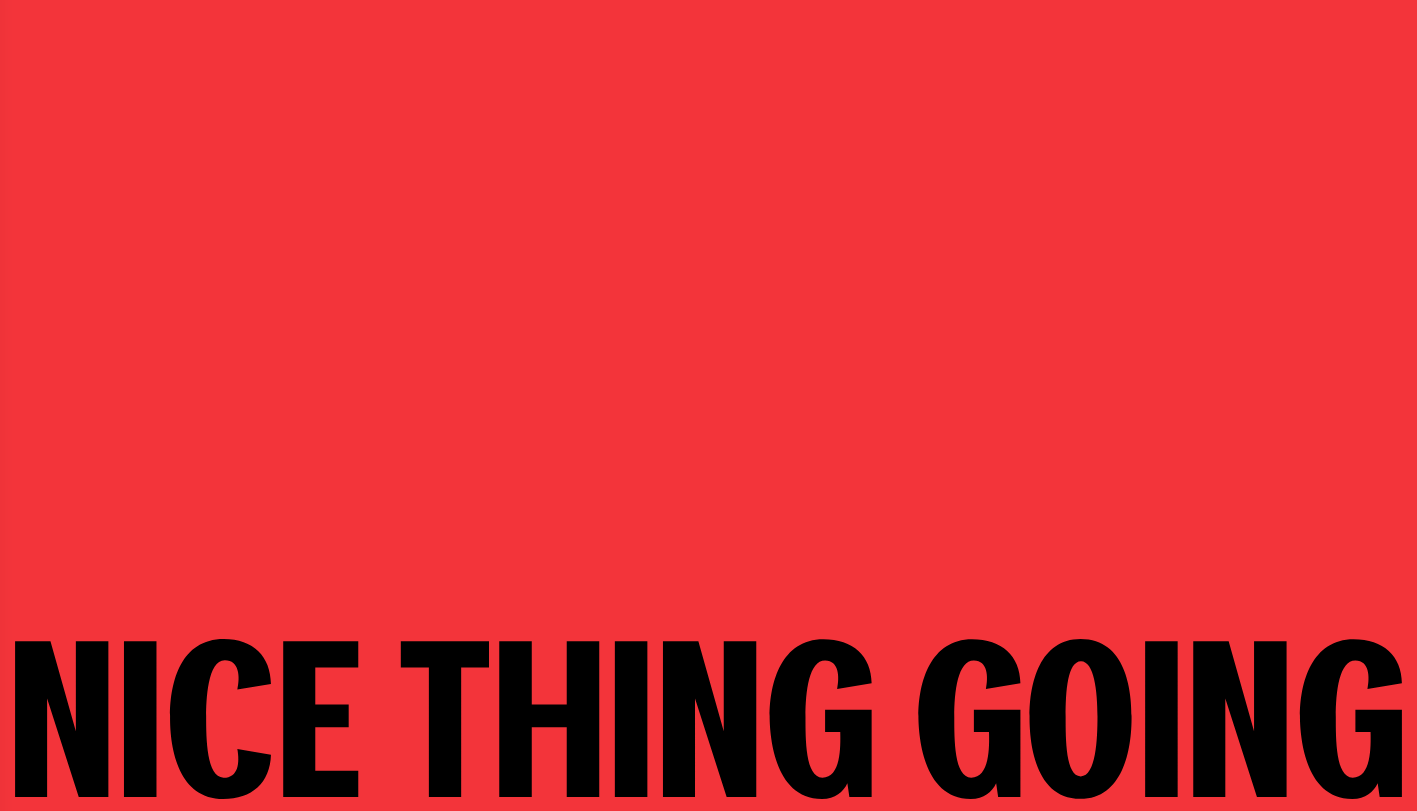 Nice Thing Going