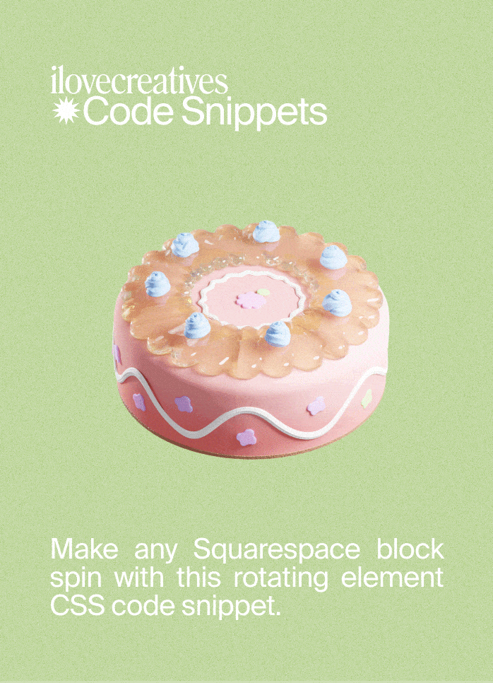Code Snippet: Rotating Elements