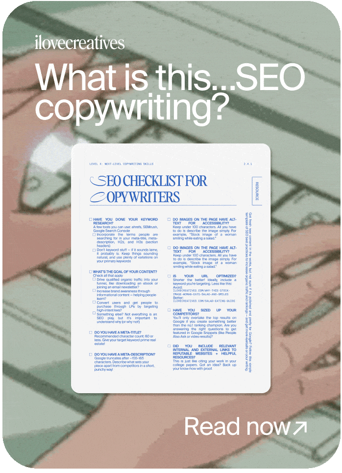 What is SEO copywriting 1-3-23