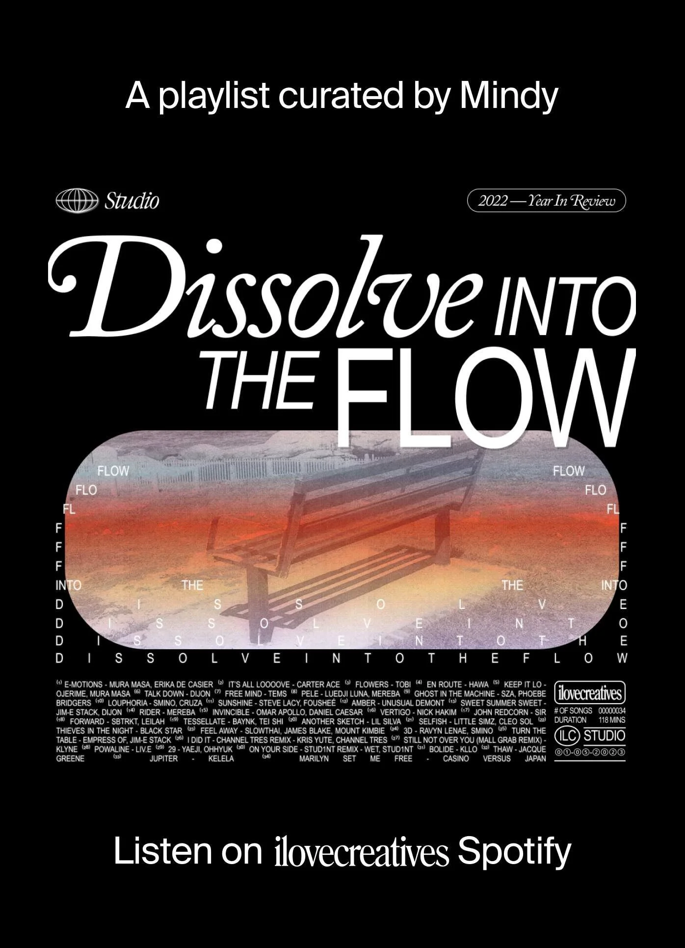 Spotify Playlist: Dissolve into the Flow